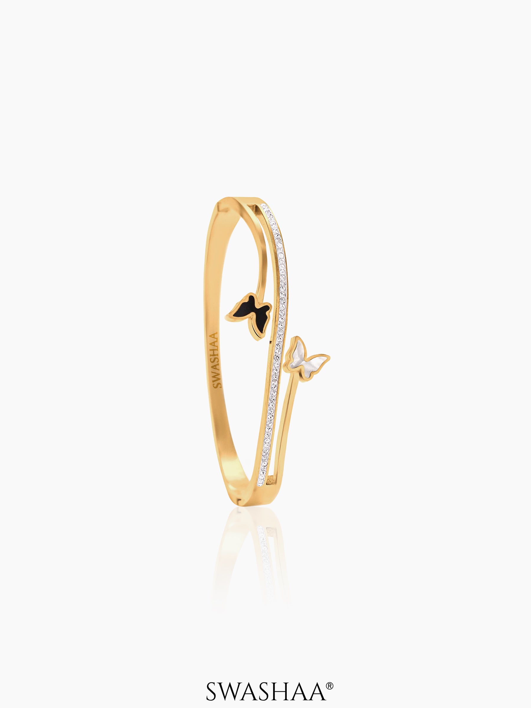 Meghan Butterfly Bracelet 18K Gold Plated