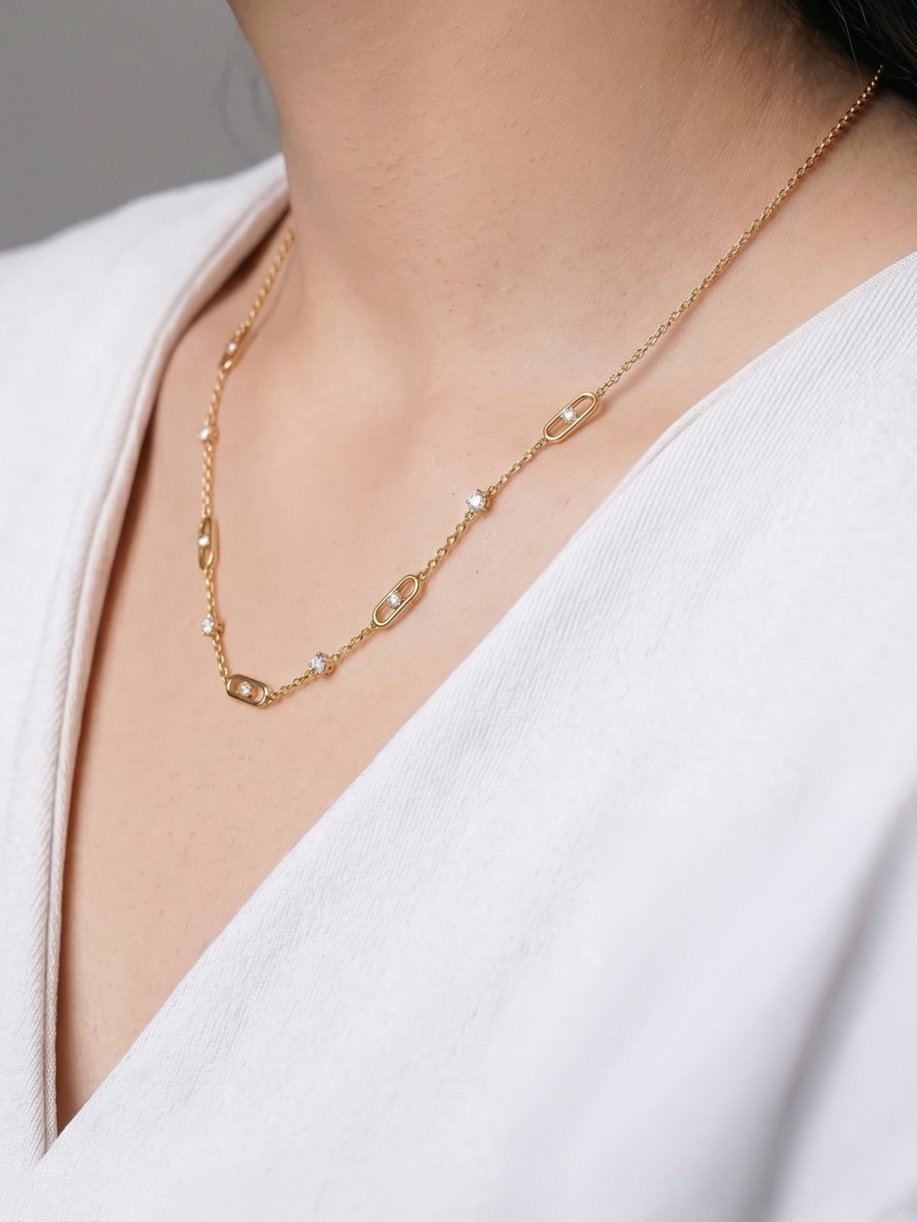 Meira Link Necklace
