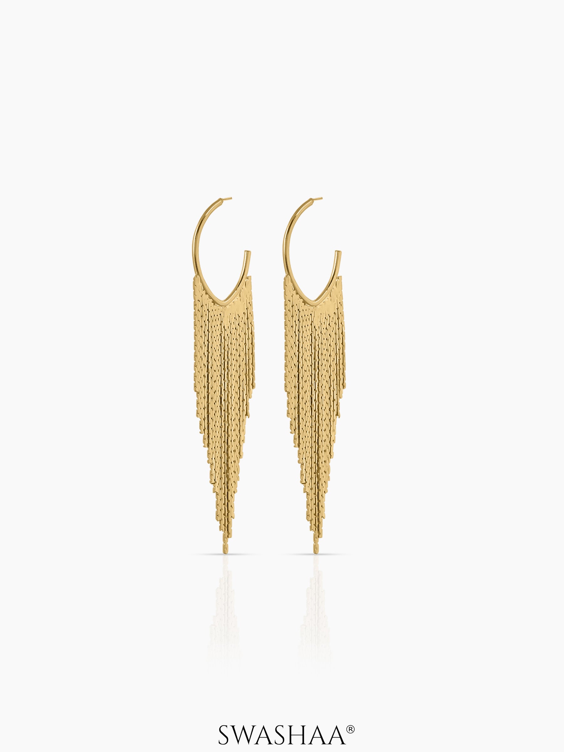 Murphy Hoops 18K Gold Plated Earrings Gold