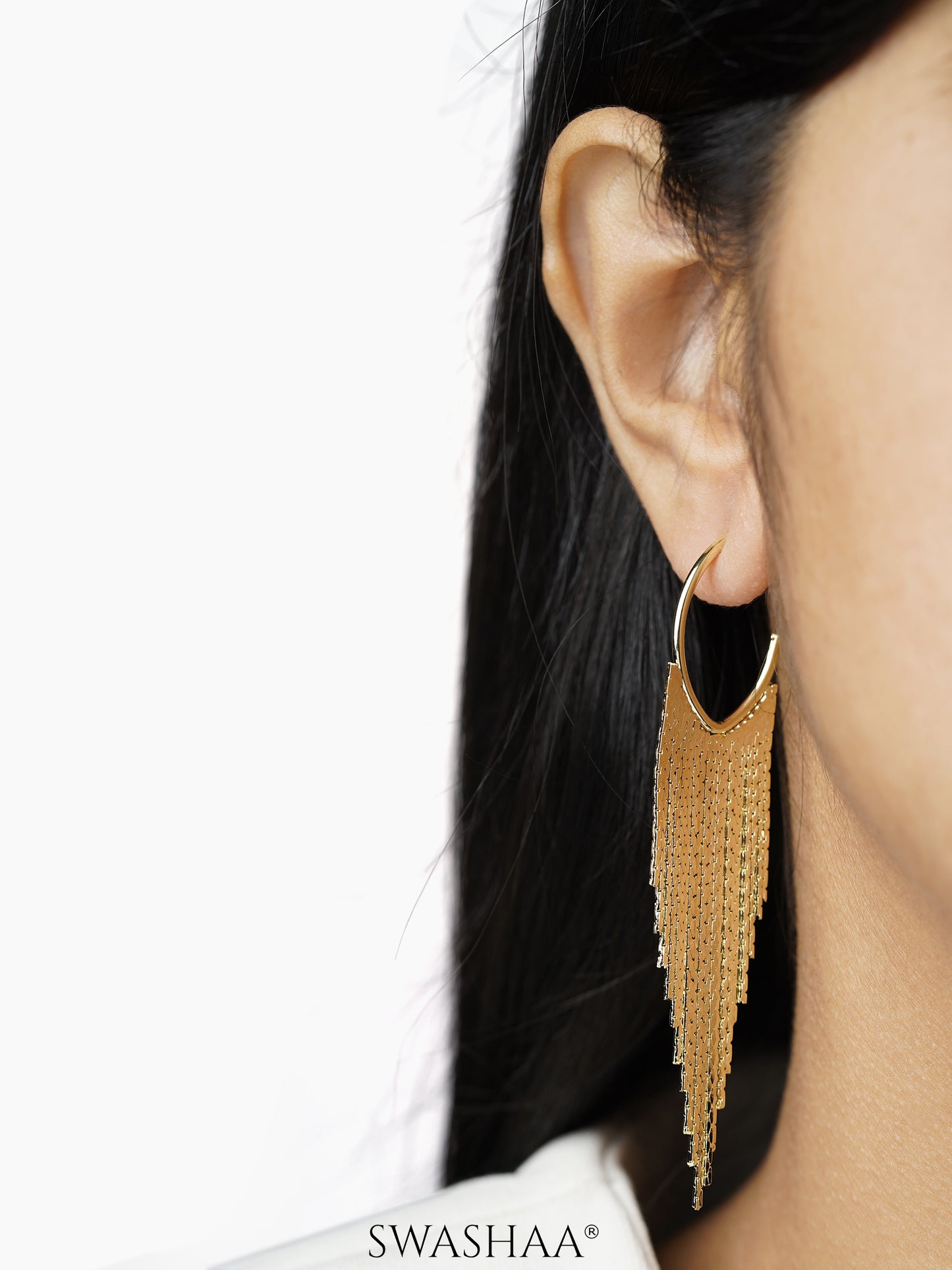 Murphy Hoops 18K Gold Plated Earrings