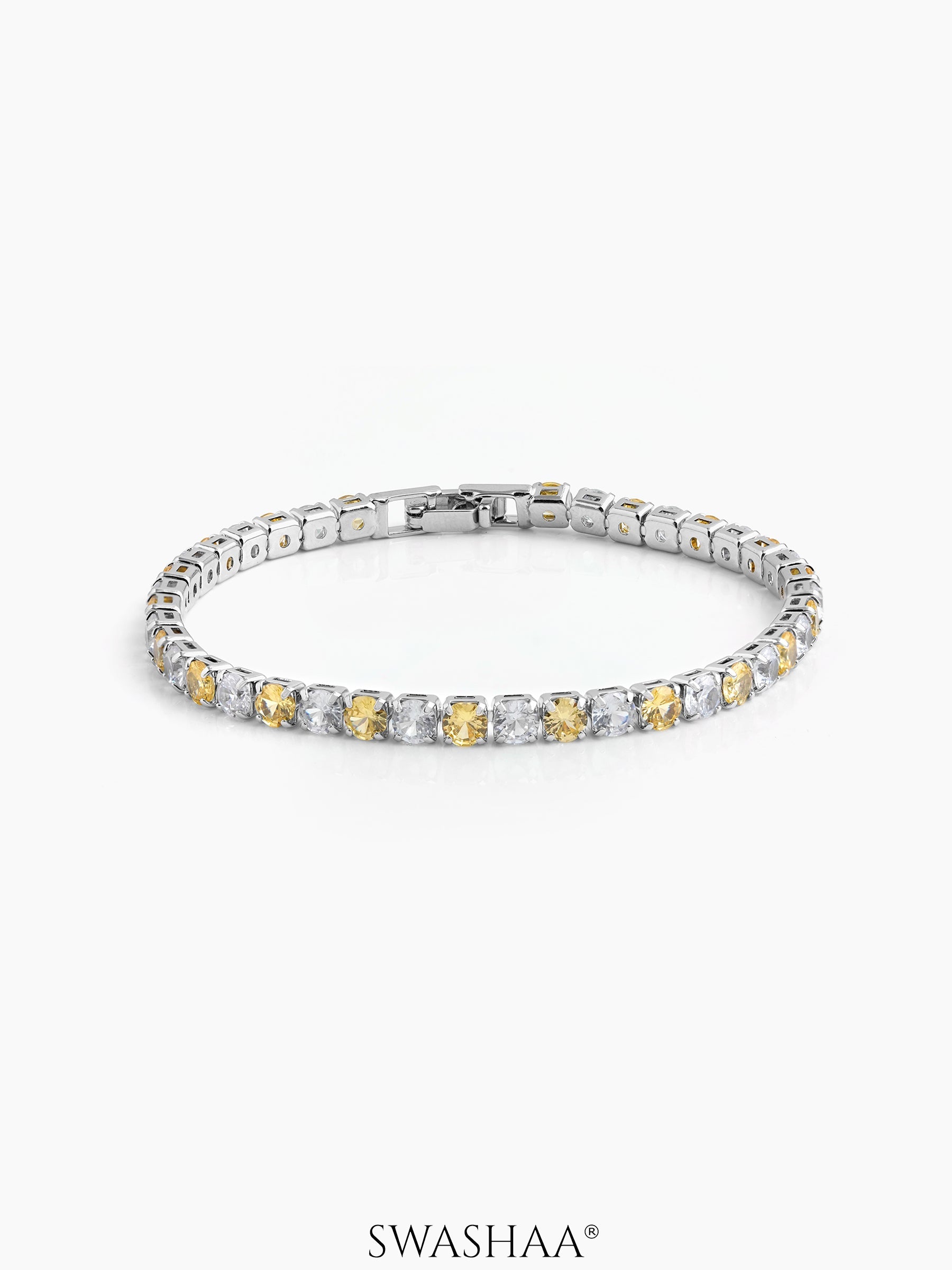 Nayelle Diamond Tennis Men's Bracelet