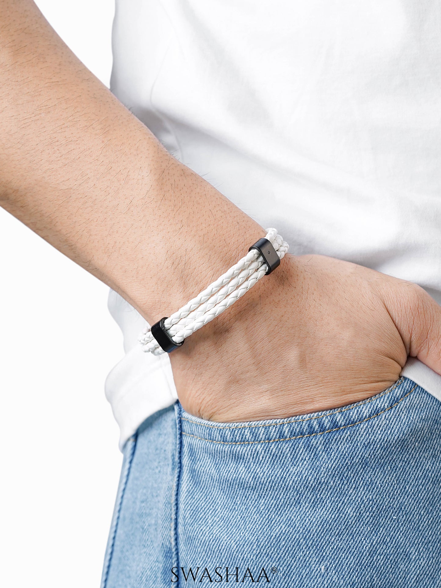 Neo Men's Leather Bracelet