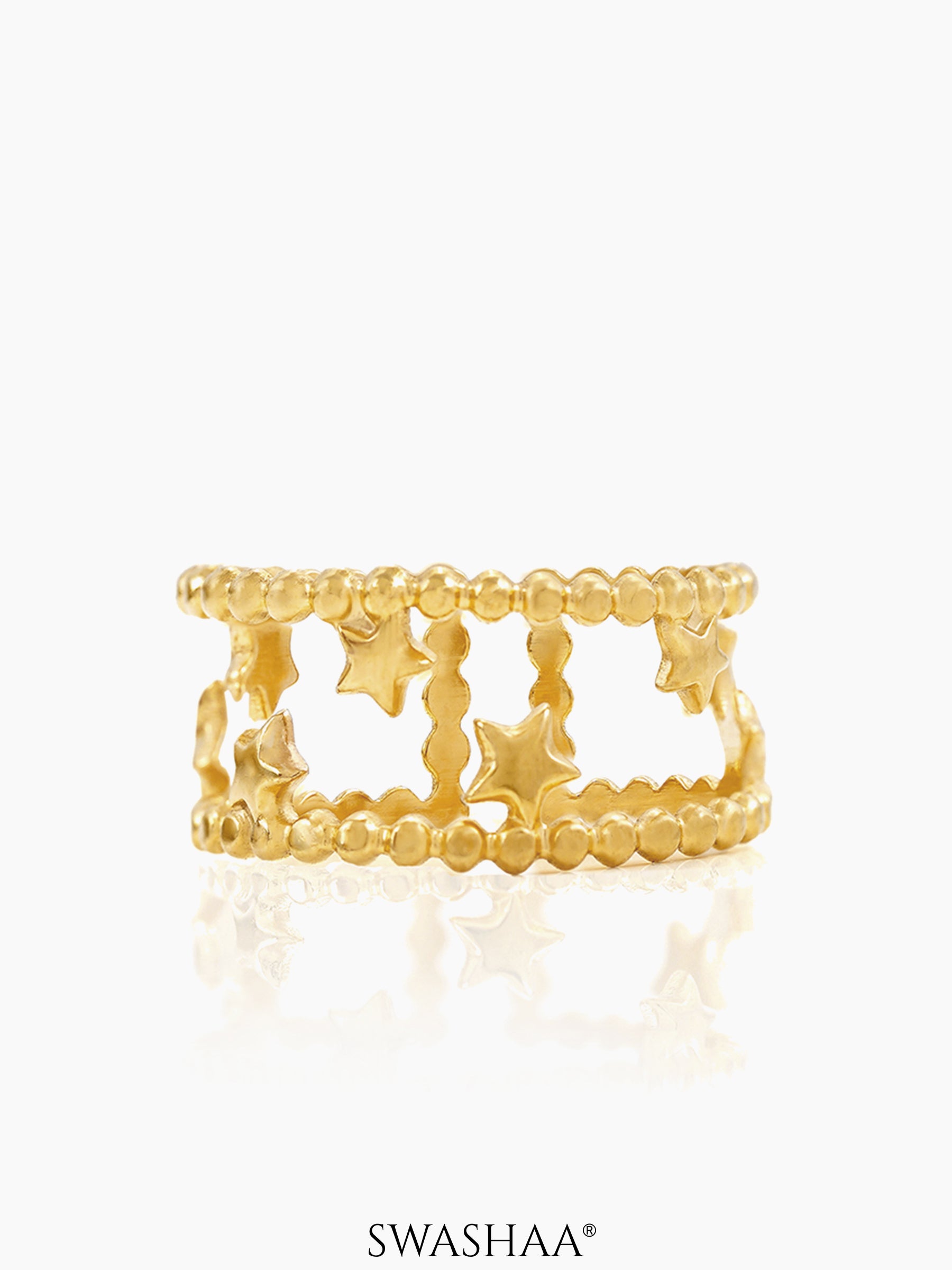 Nitara 18K Gold Plated Ring