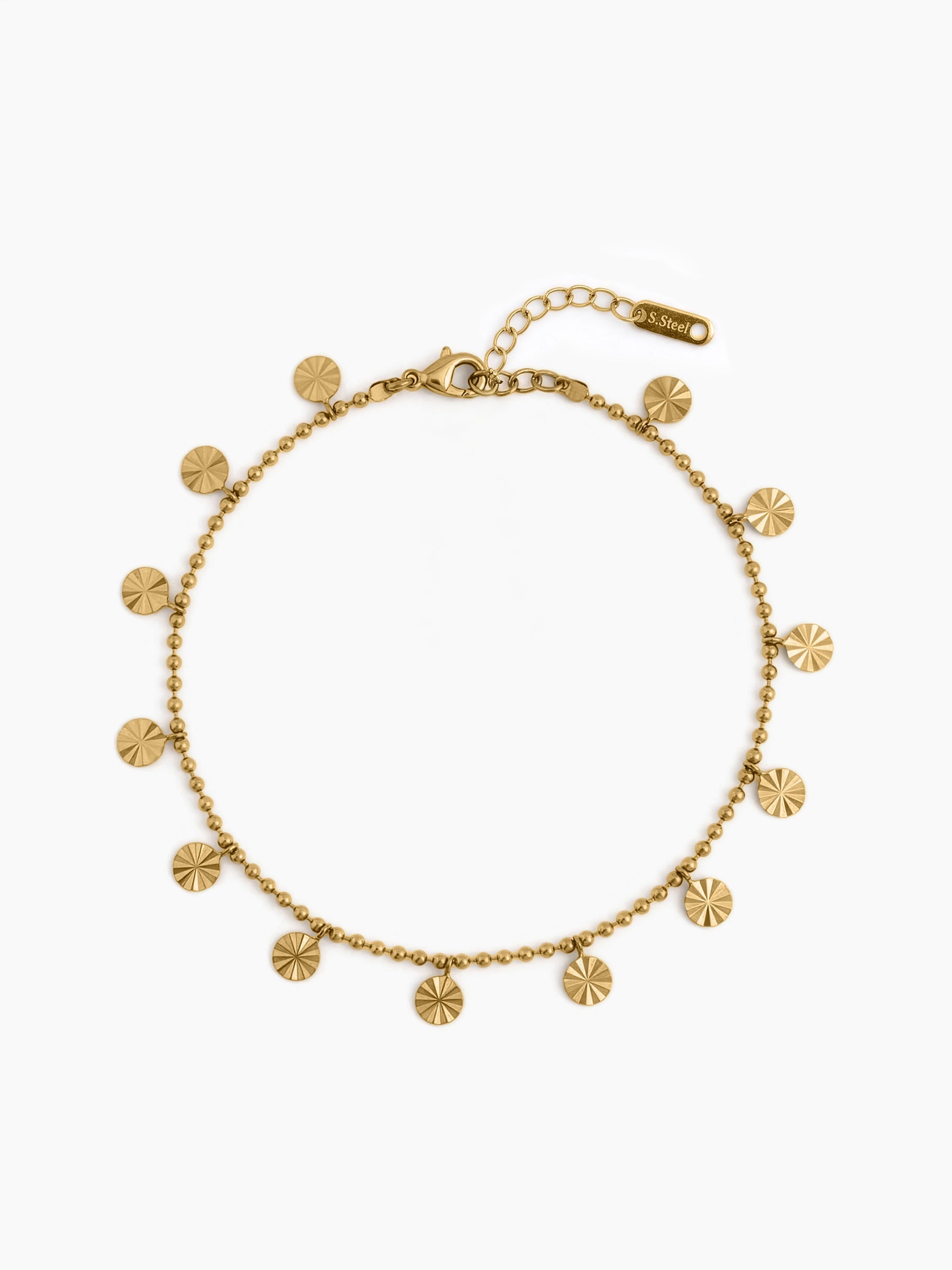 Nivya Charm Women's Anklet 18K Gold Plated