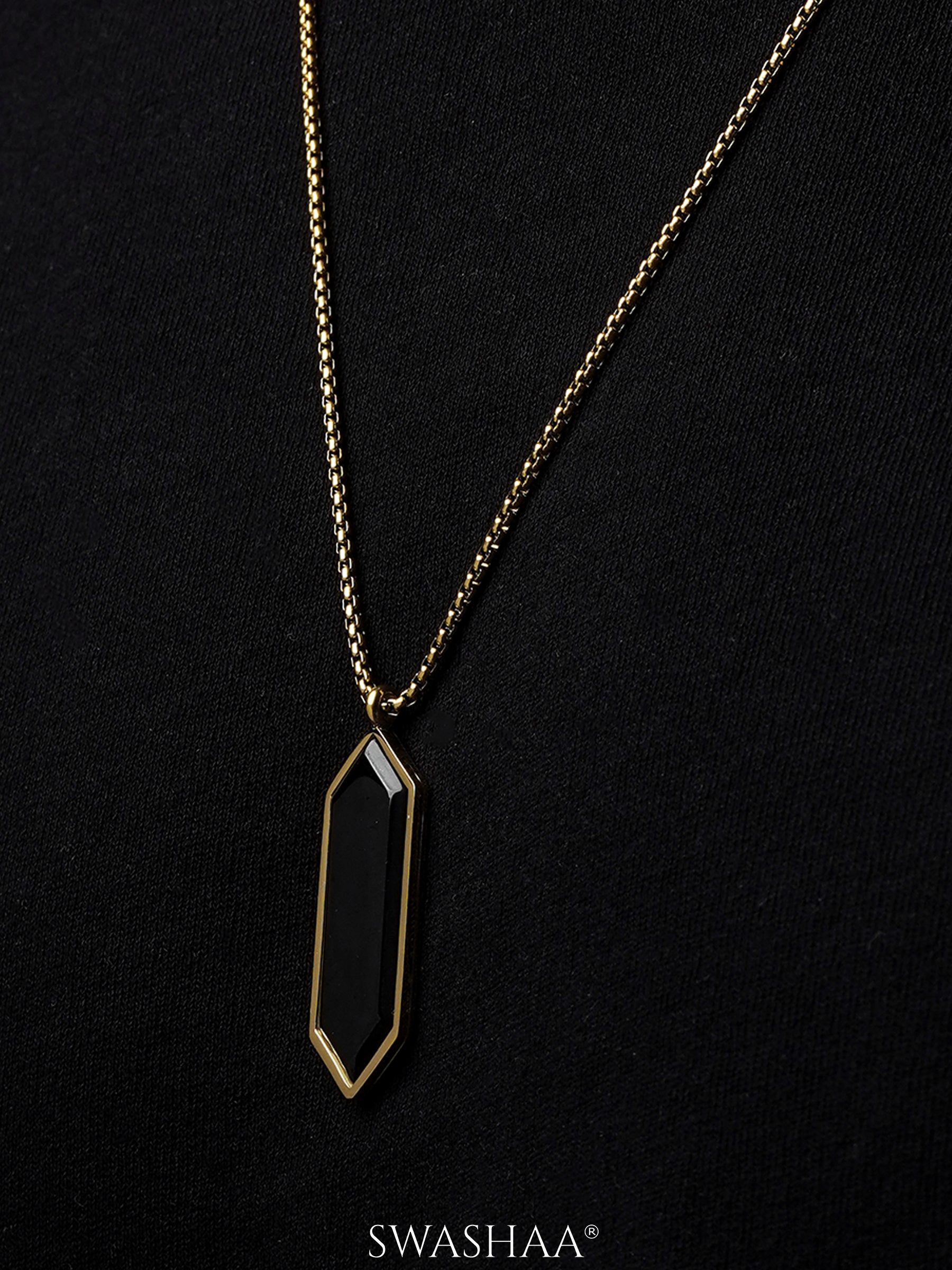 Noble 18K Gold Plated Men's Chain Pendant
