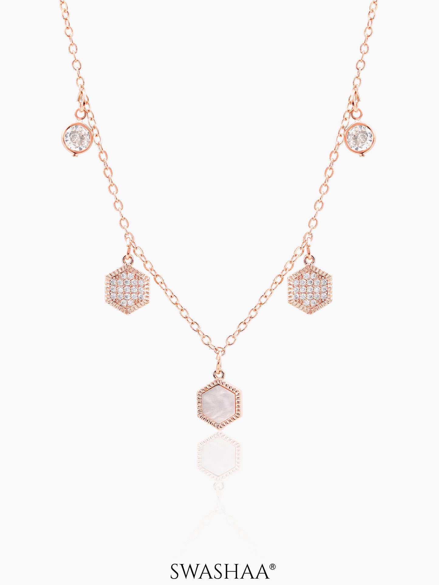 Oadira Rosegold Plated Choker Rosegold