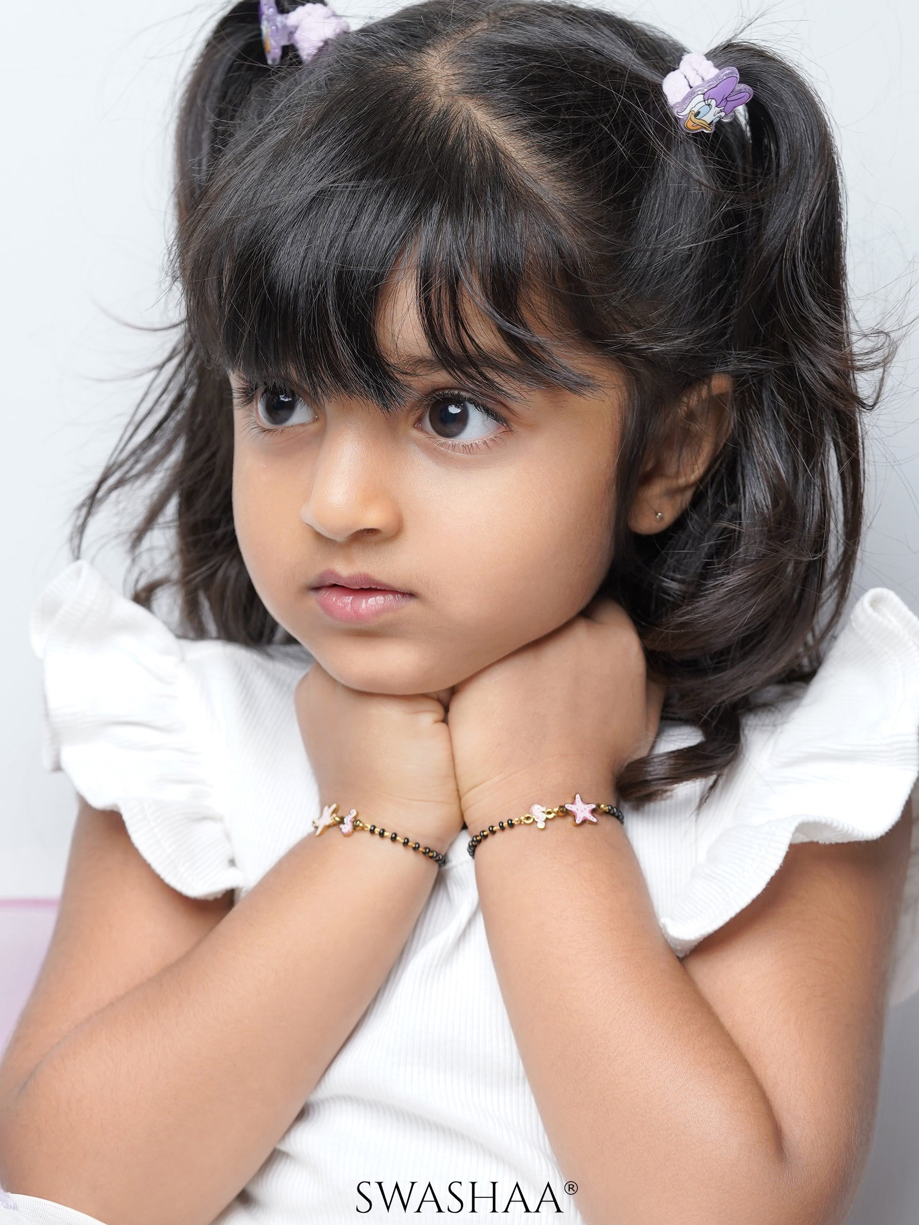 Ocean Dreams 18K Gold Plated Kid's Nazariya Bracelet