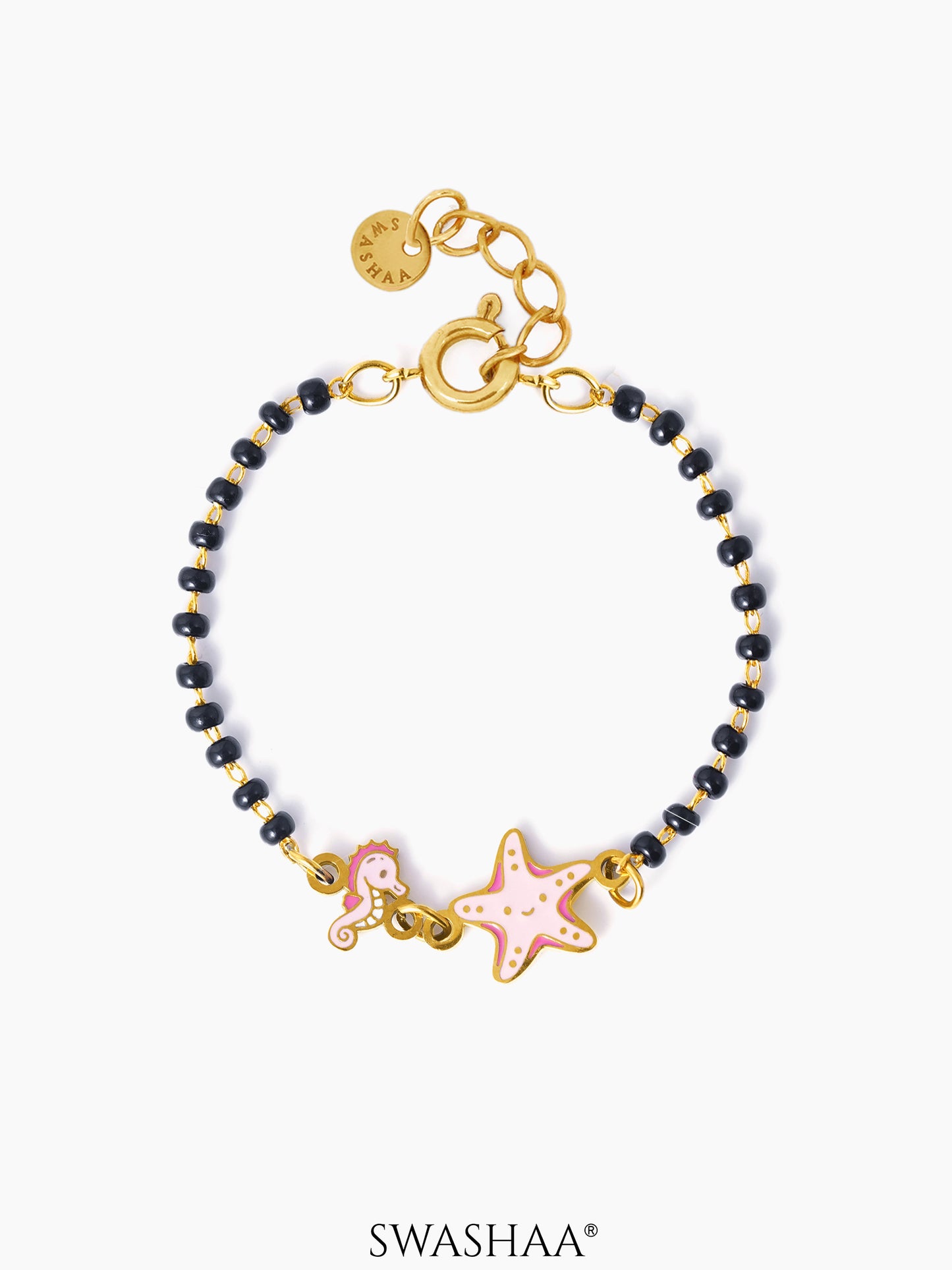 Ocean Dreams 18K Gold Plated Kid's Nazariya Bracelet Gold