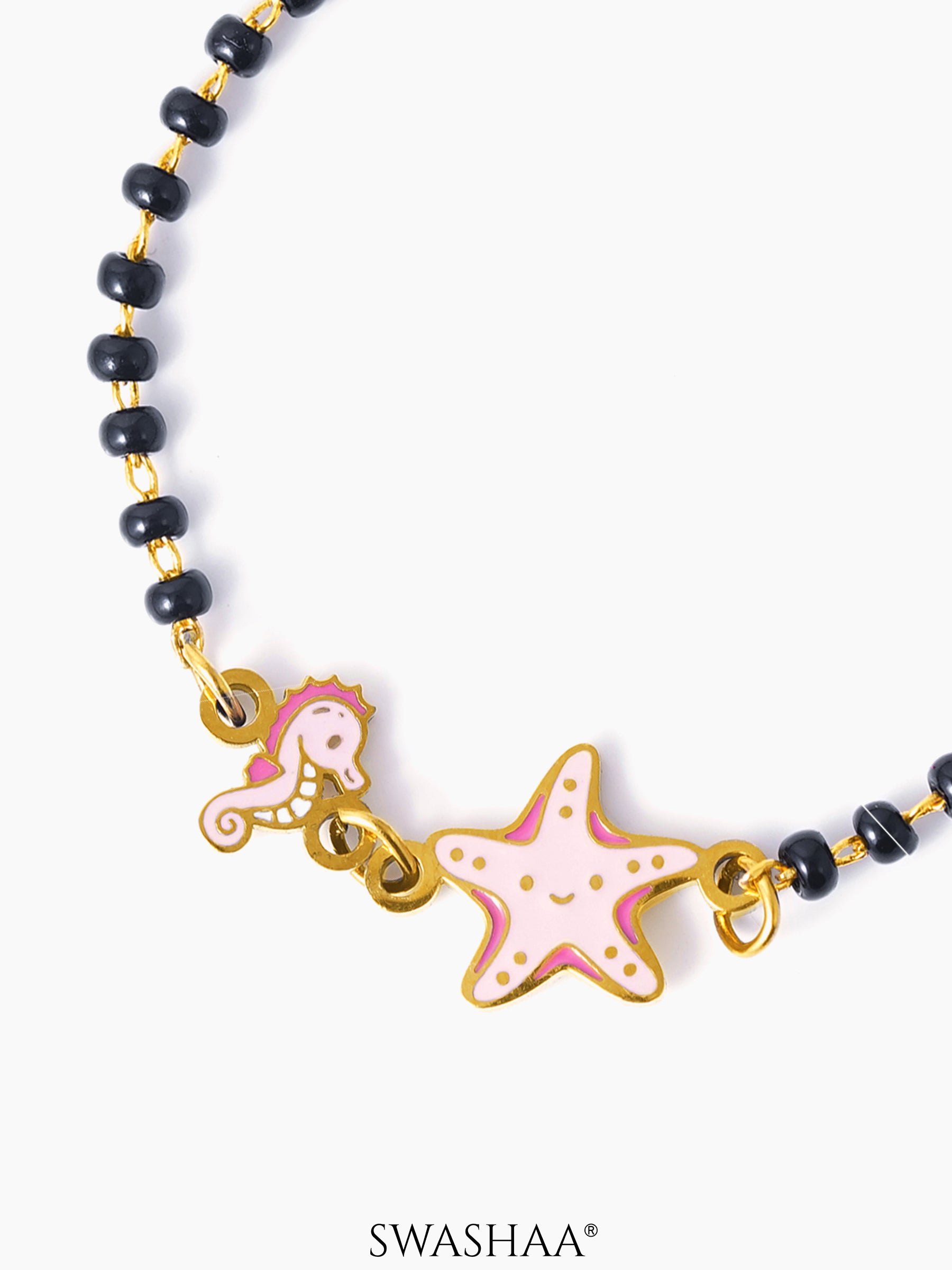 Ocean Dreams 18K Gold Plated Kid's Nazariya Bracelet