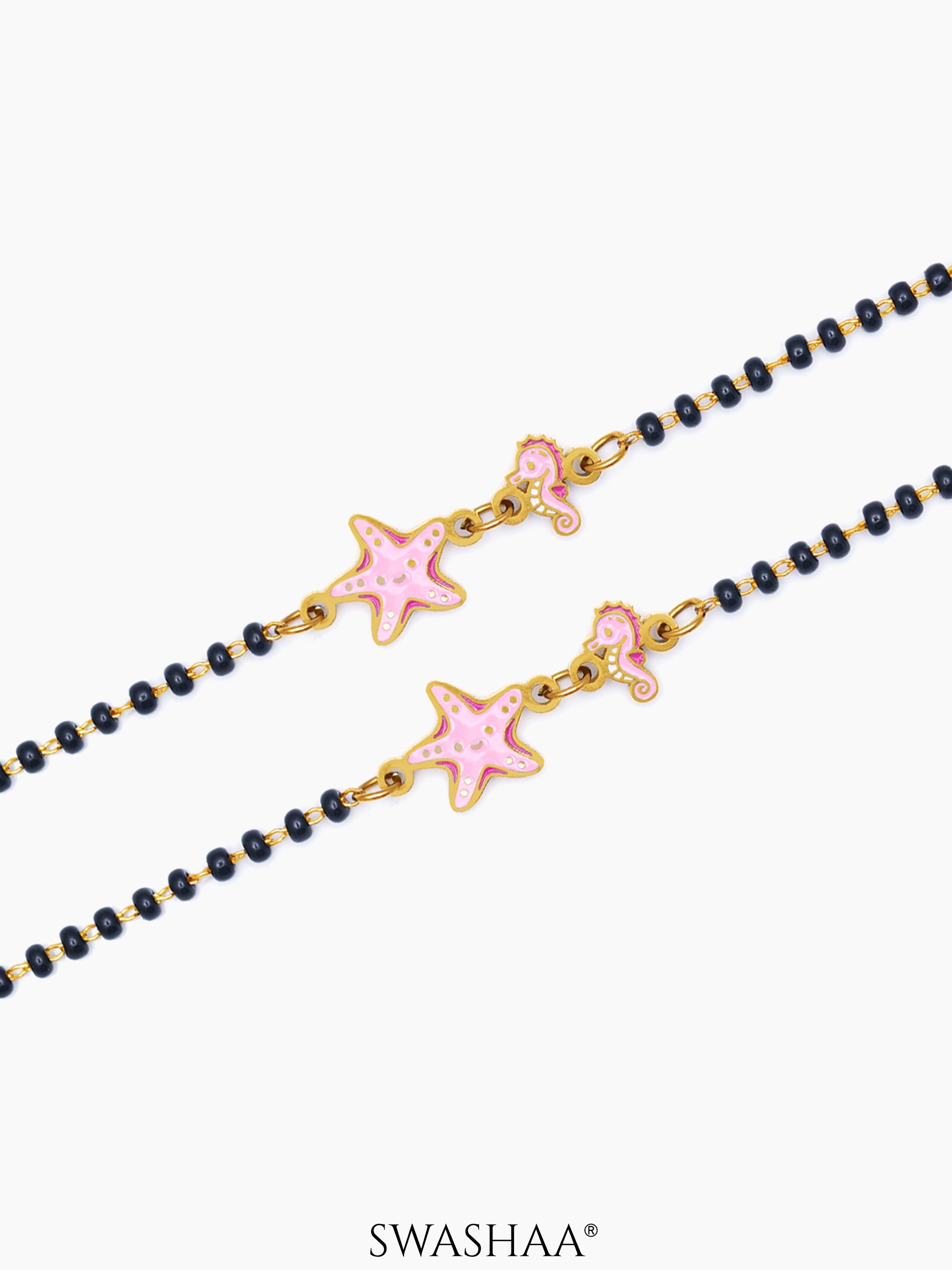 Ocean Dreams 18K Gold Plated Kid's Nazariya Bracelet