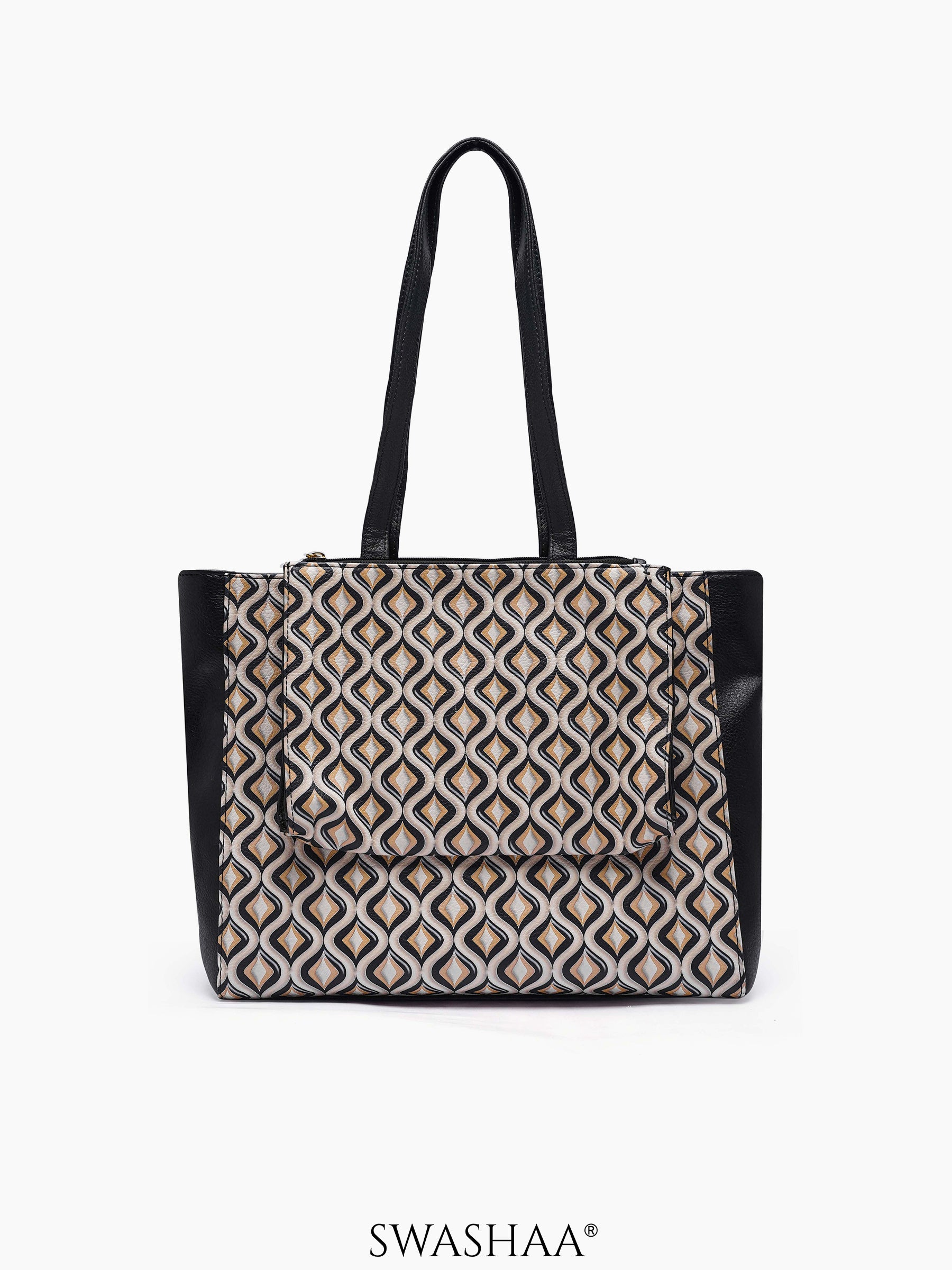 Opal Leather Tote Bag