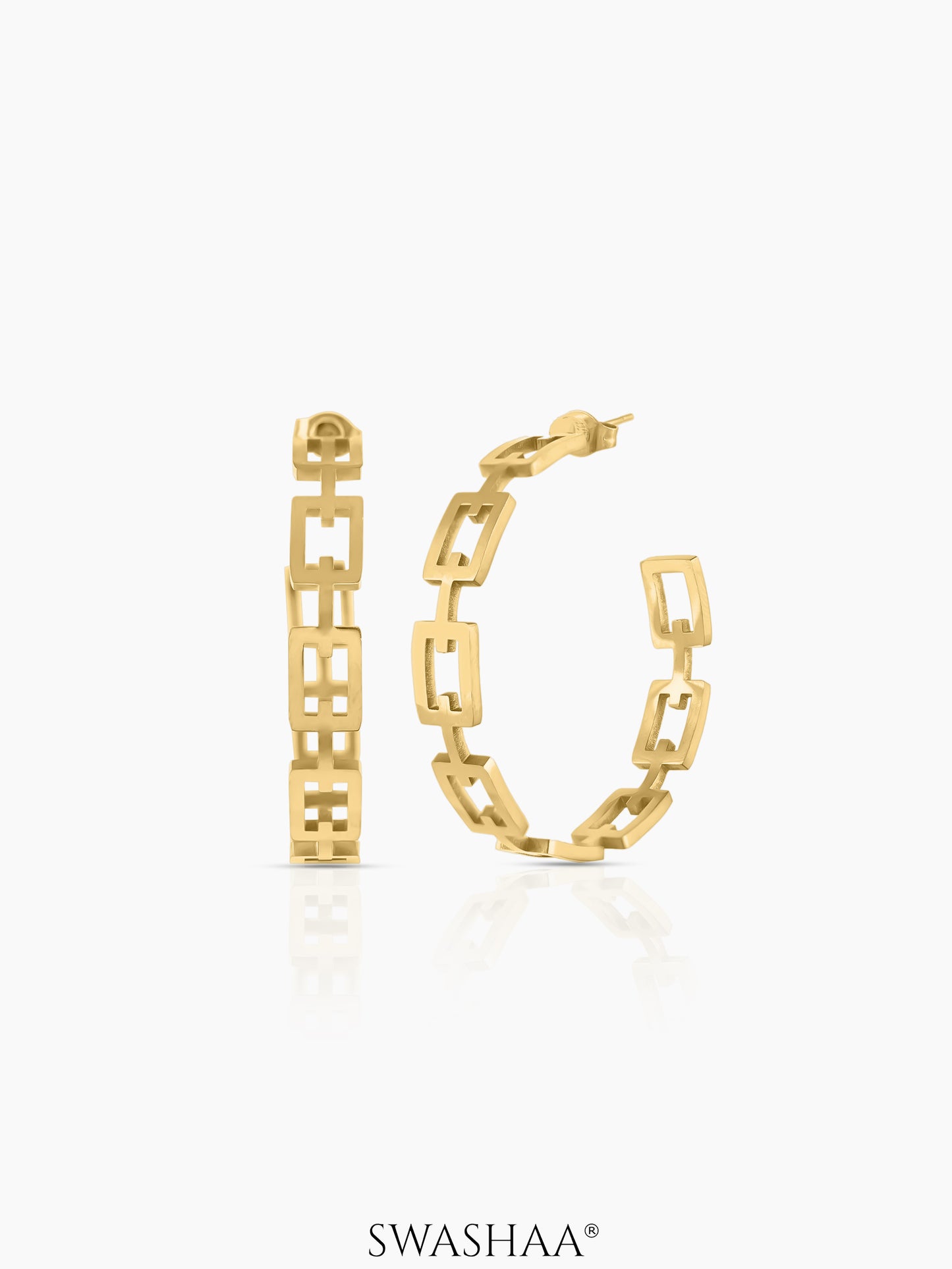 Ophelia 18K Gold Plated Earrings Gold