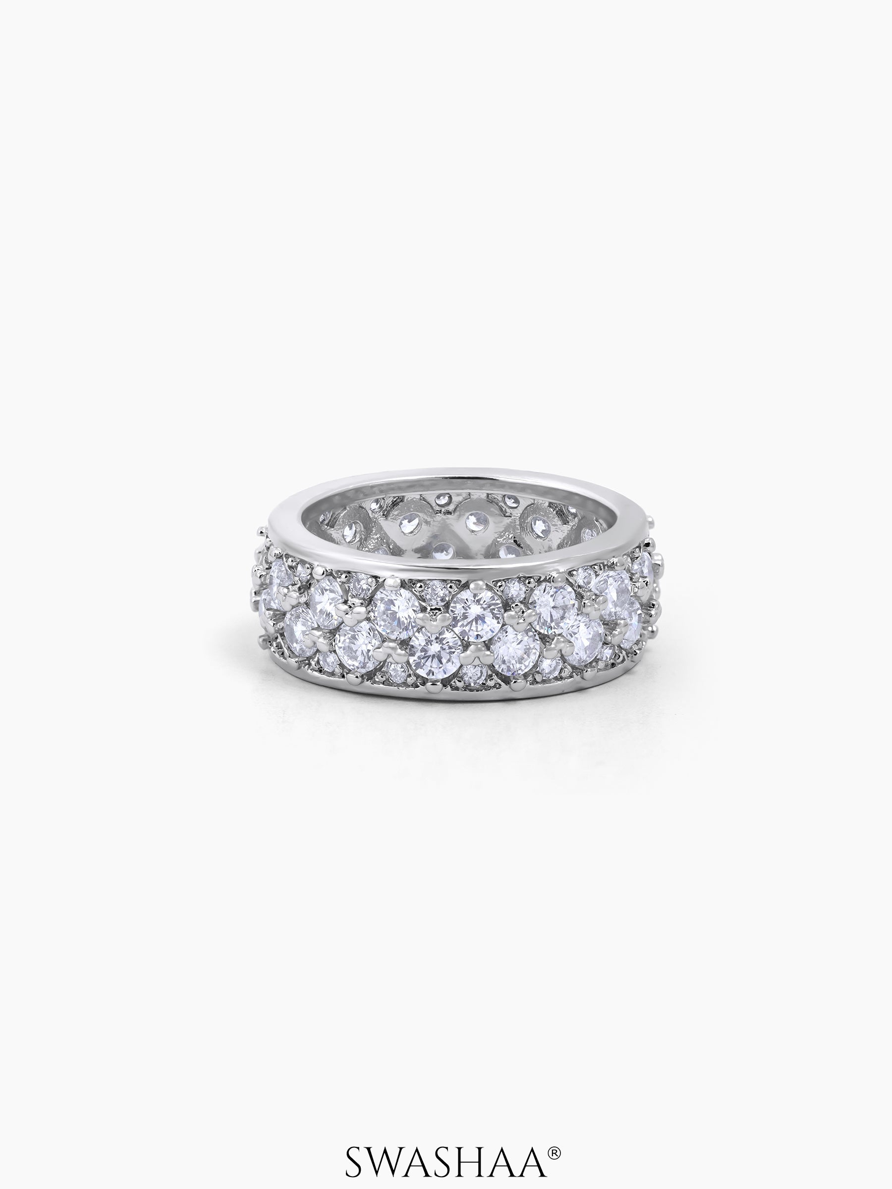 Orix Solitaire Band Women's Ring