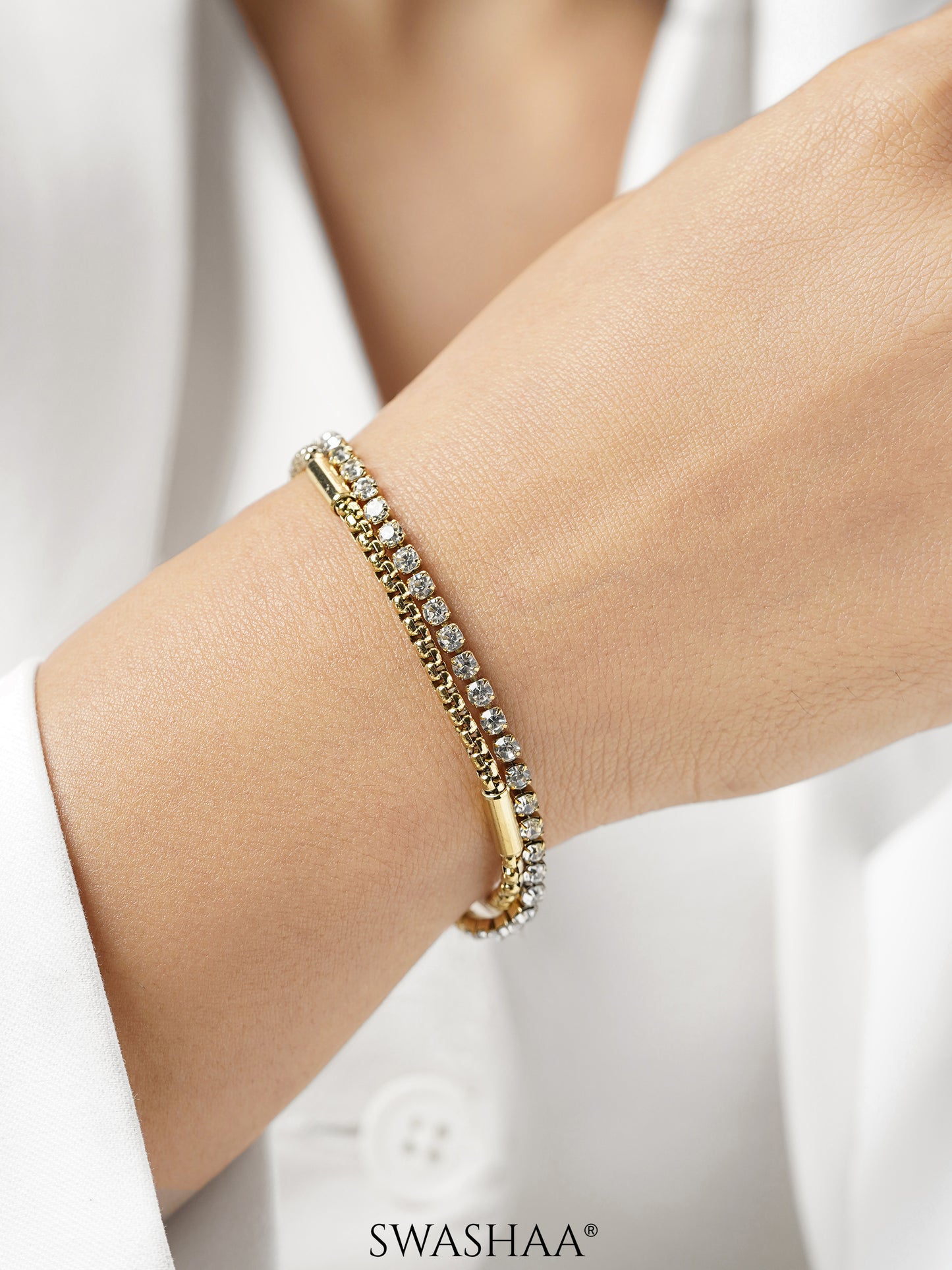 Pakhni 18K Gold Plated Bracelet