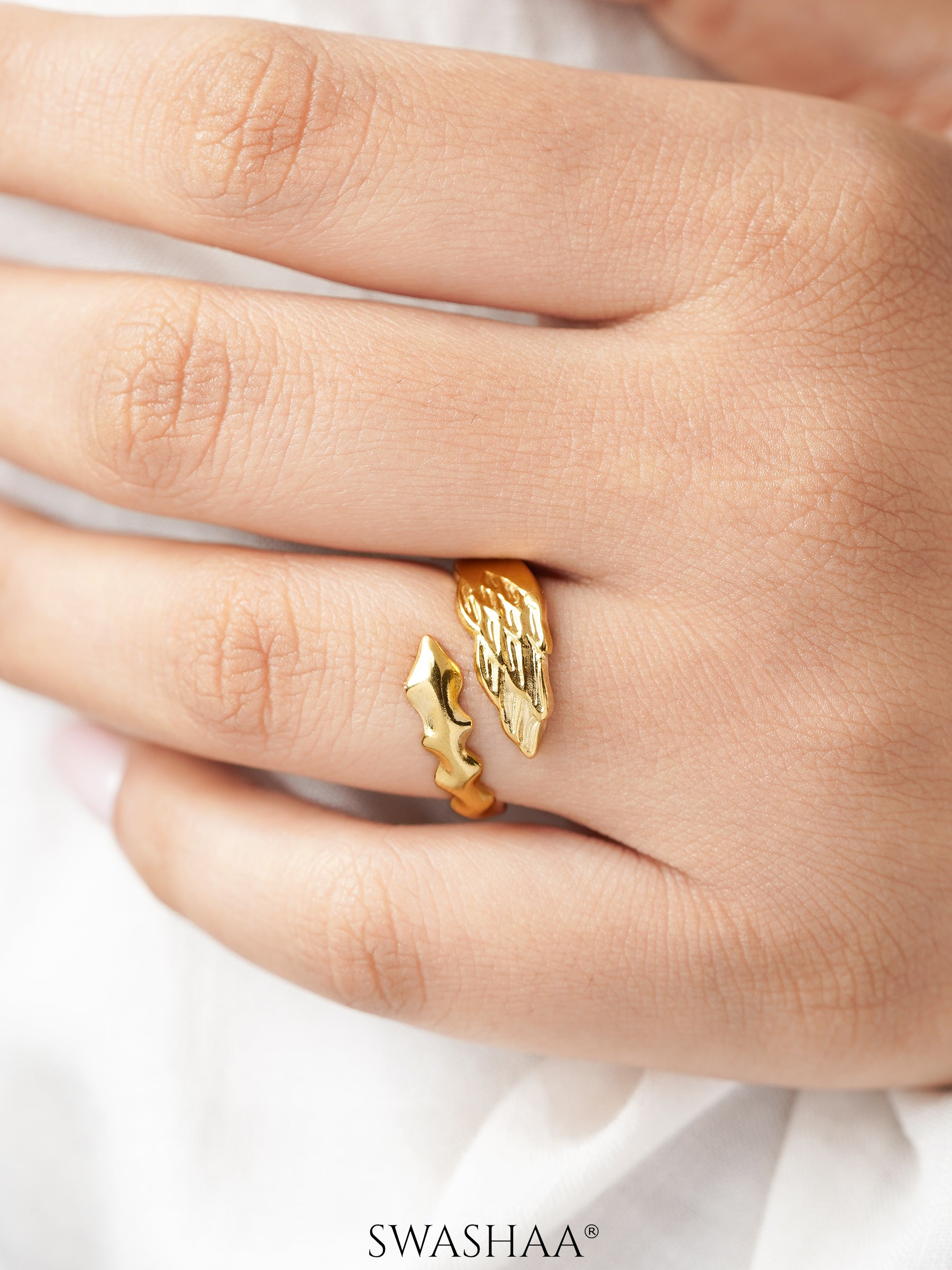 Panini Snake 18K Gold Plated Ring