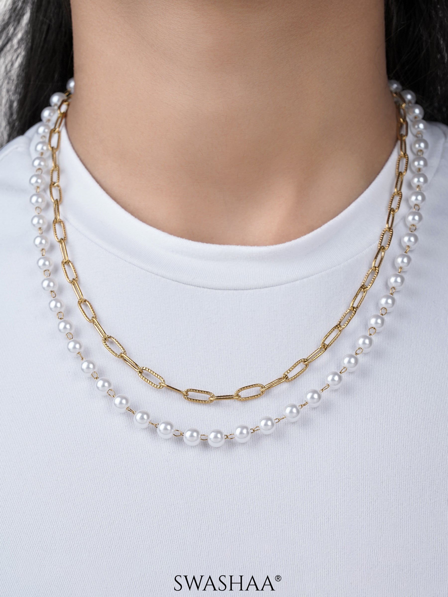 Peach 18K Gold Plated Stacking Set