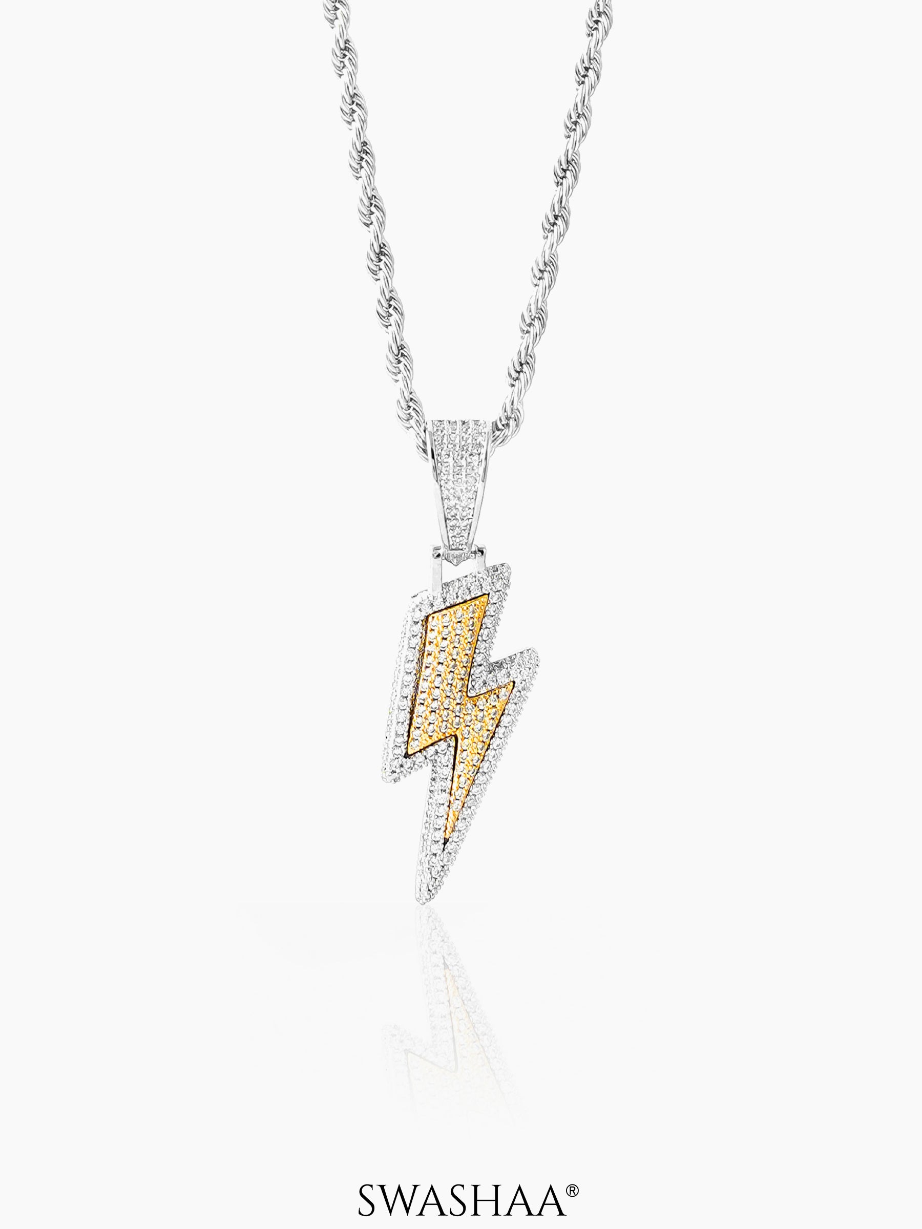 Potter Men's Chain Pendant Yellow - Silver