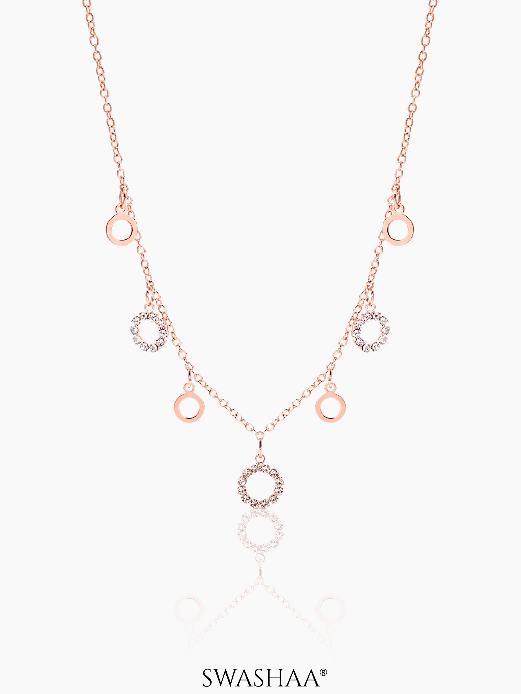 Raaida Rosegold Plated Choker Rosegold