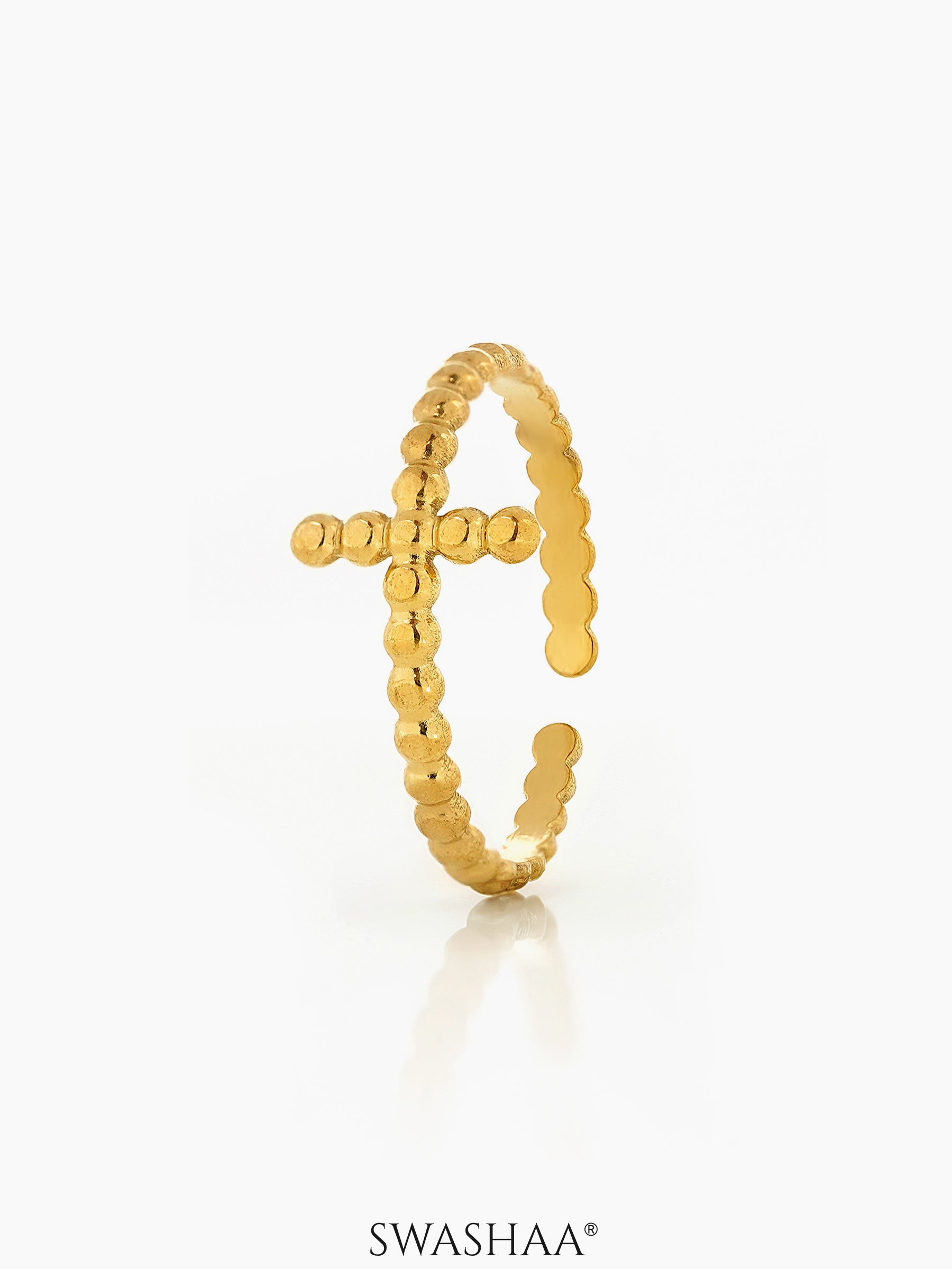 Rei 18K Gold Plated Ring Gold