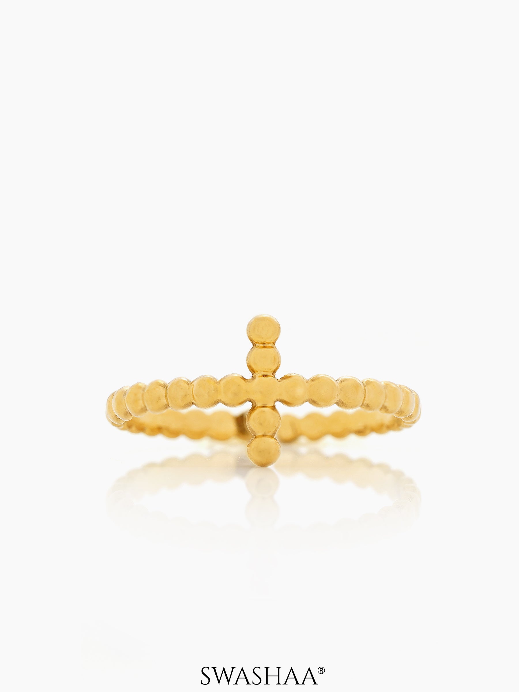Rei 18K Gold Plated Ring