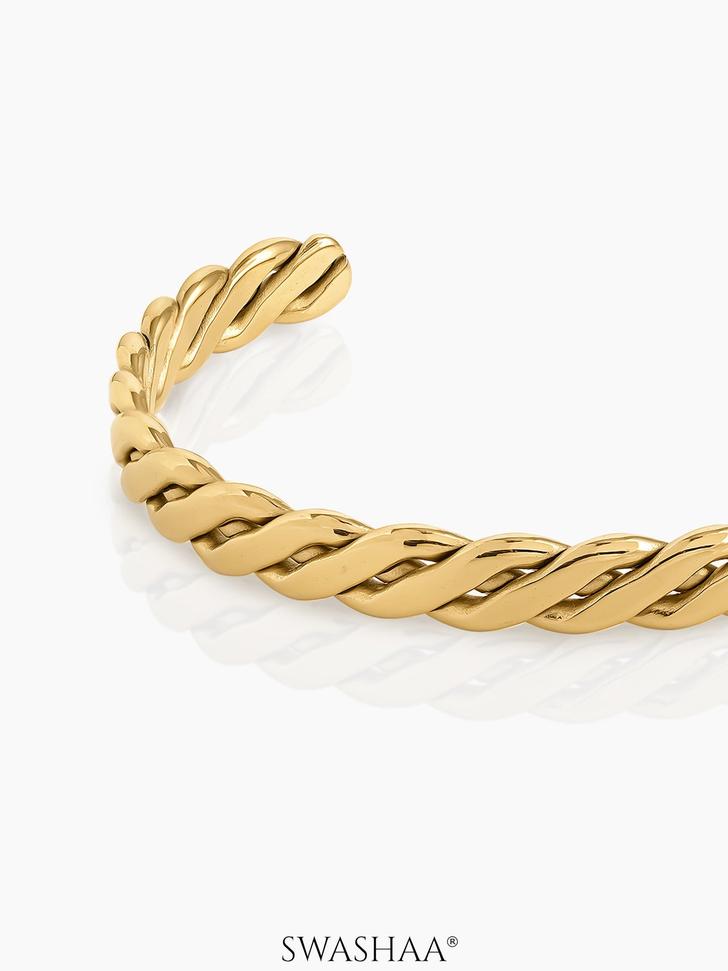 Reina Twist Cuff Bracelet