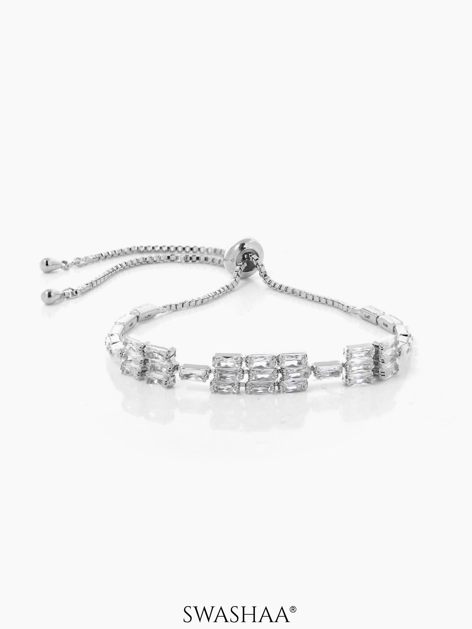 Roba Diamond Bracelet Silver