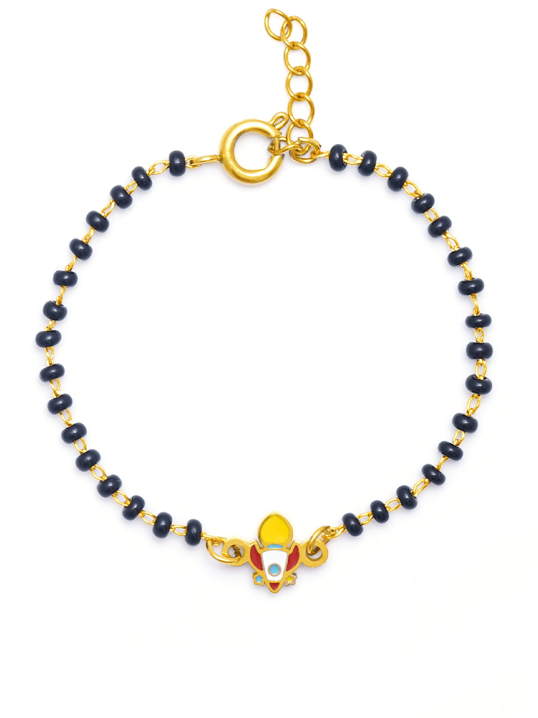 Rocket Dreams 18K Gold Plated Kid's Nazariya Bracelet Gold
