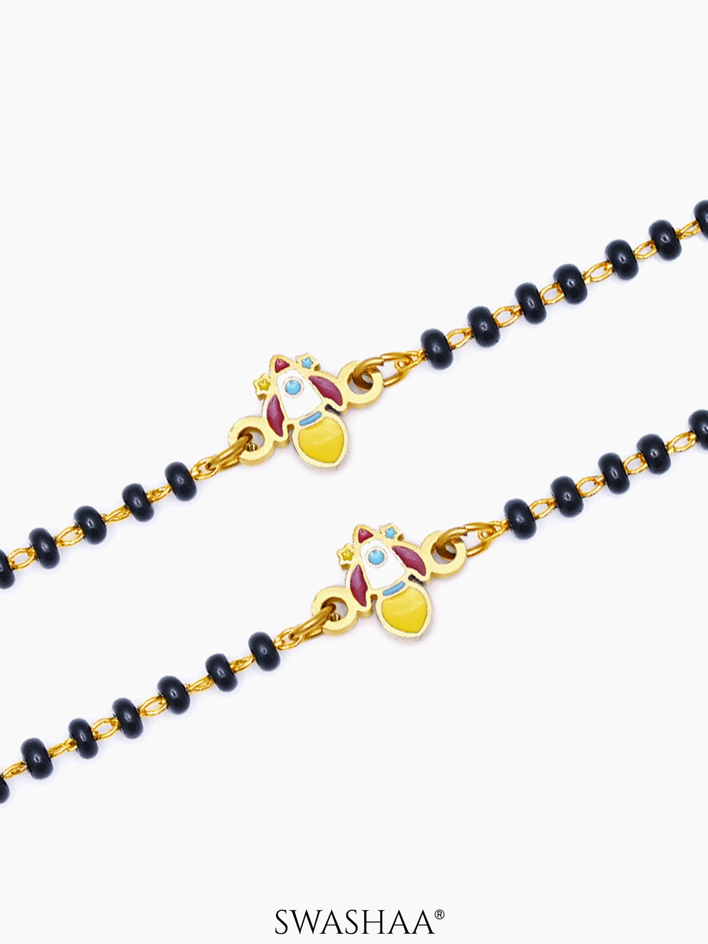 Rocket Dreams 18K Gold Plated Kid's Nazariya Bracelet