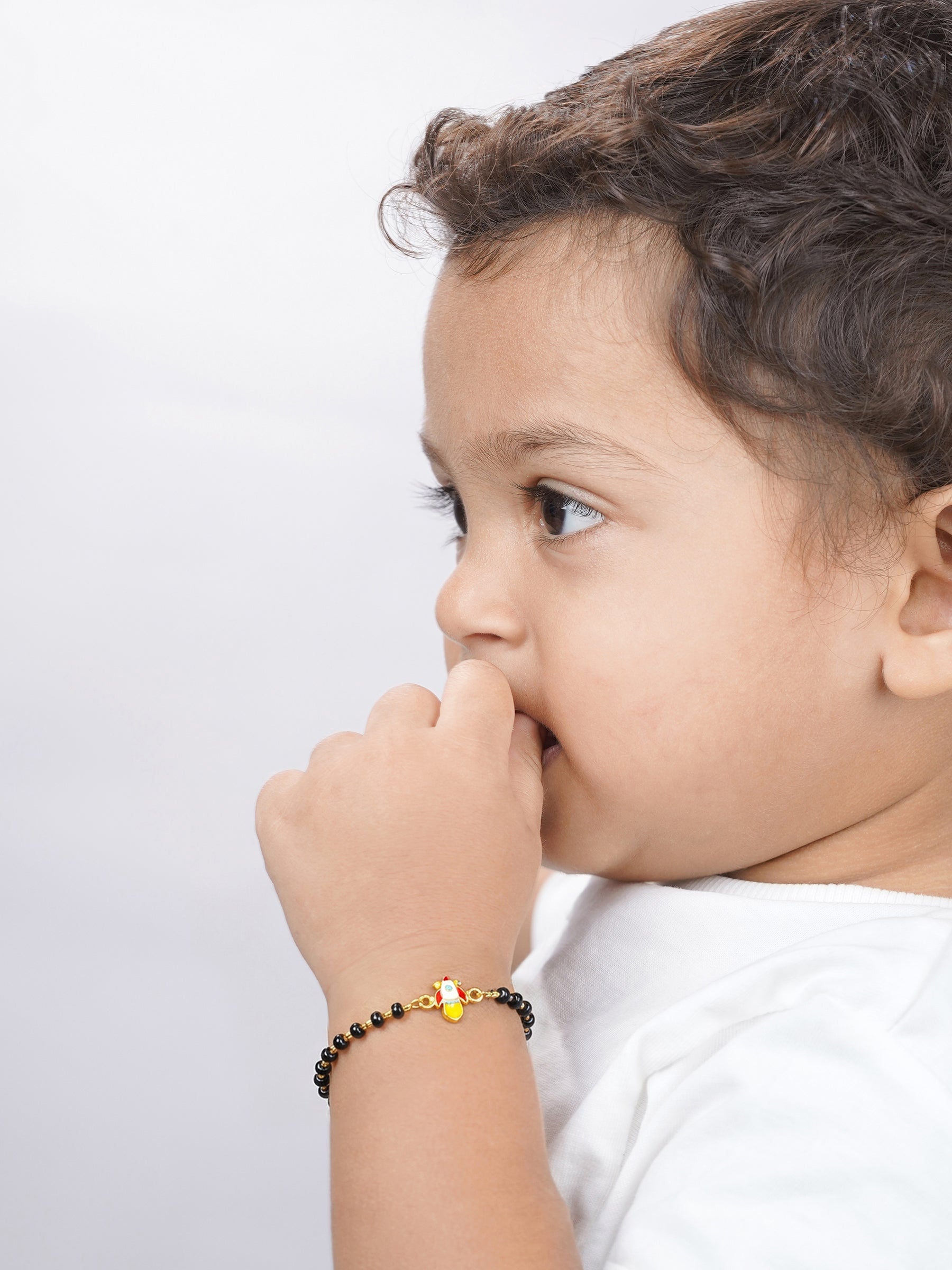 Rocket Dreams 18K Gold Plated Kid's Nazariya Bracelet