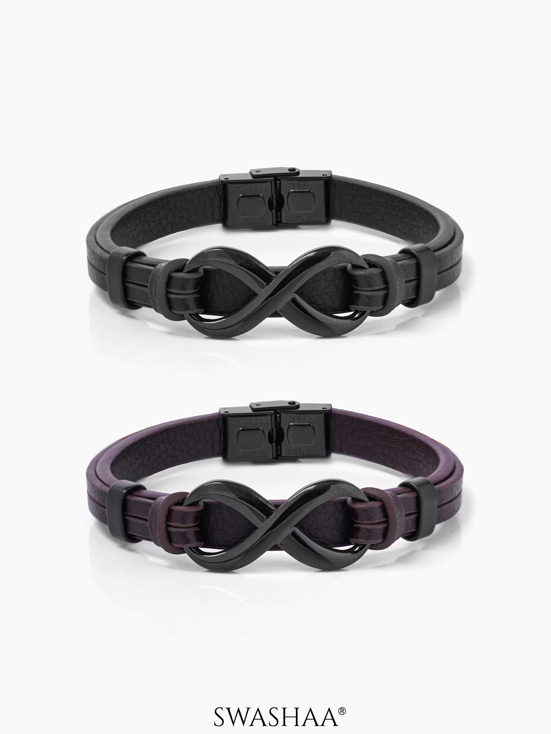Rocky Men's Leather Bracelet