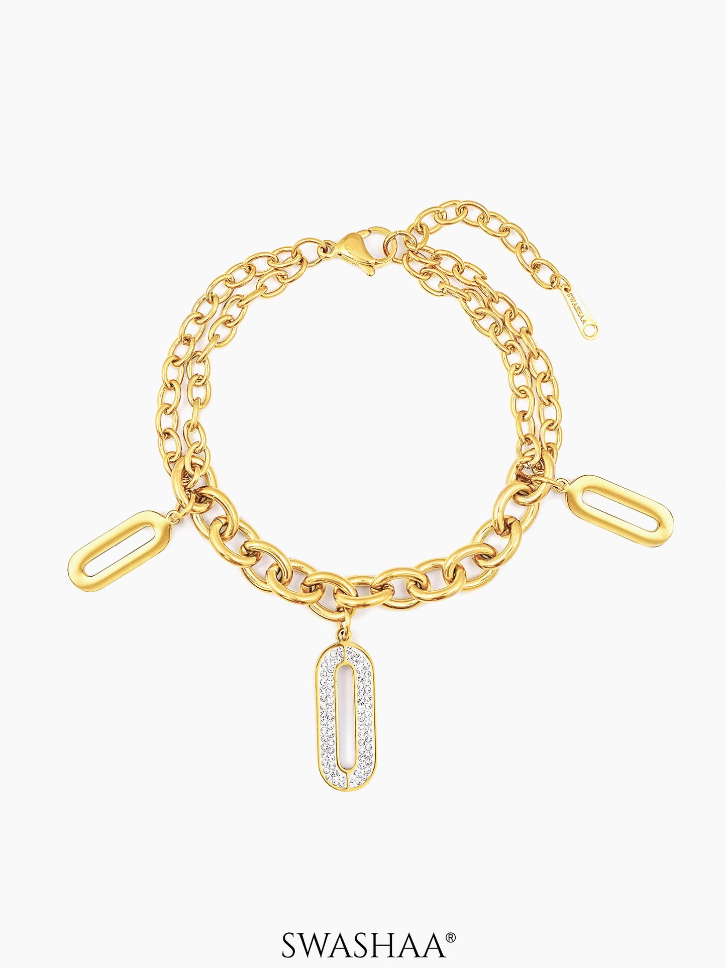 Roha Link 18K Gold Plated Bracelet Gold