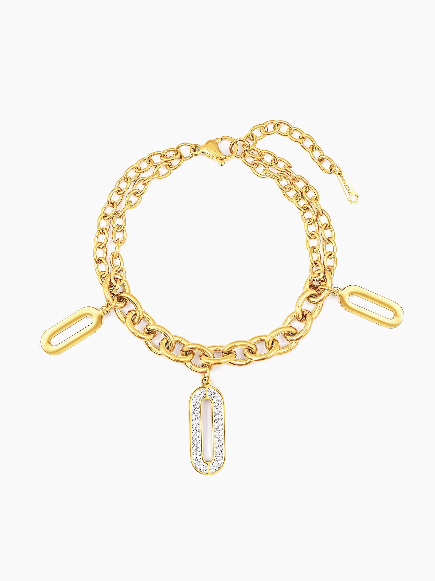 Roha Link 18K Gold Plated Bracelet Gold