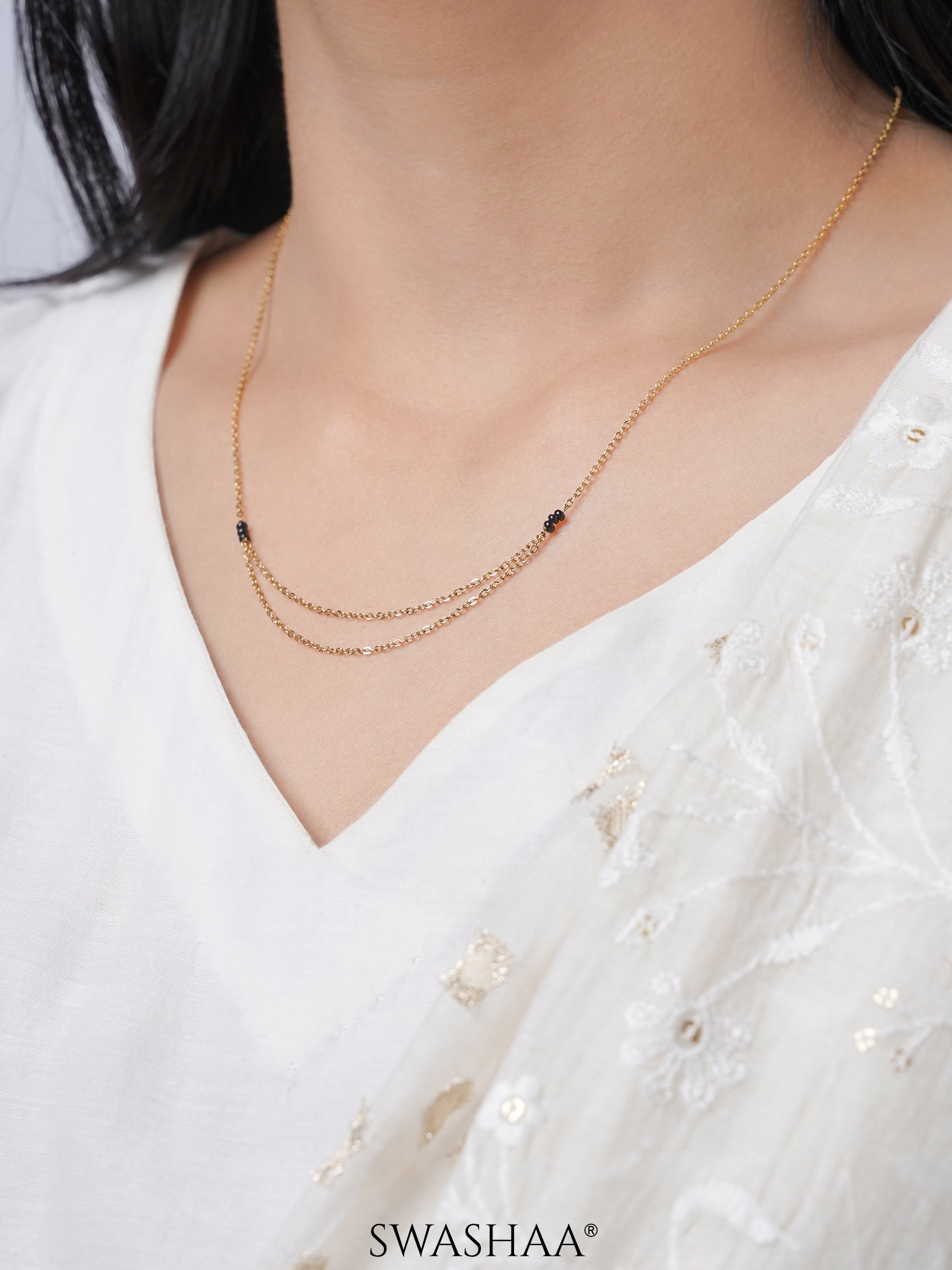 Roop 18K Gold Plated Mangalsutra