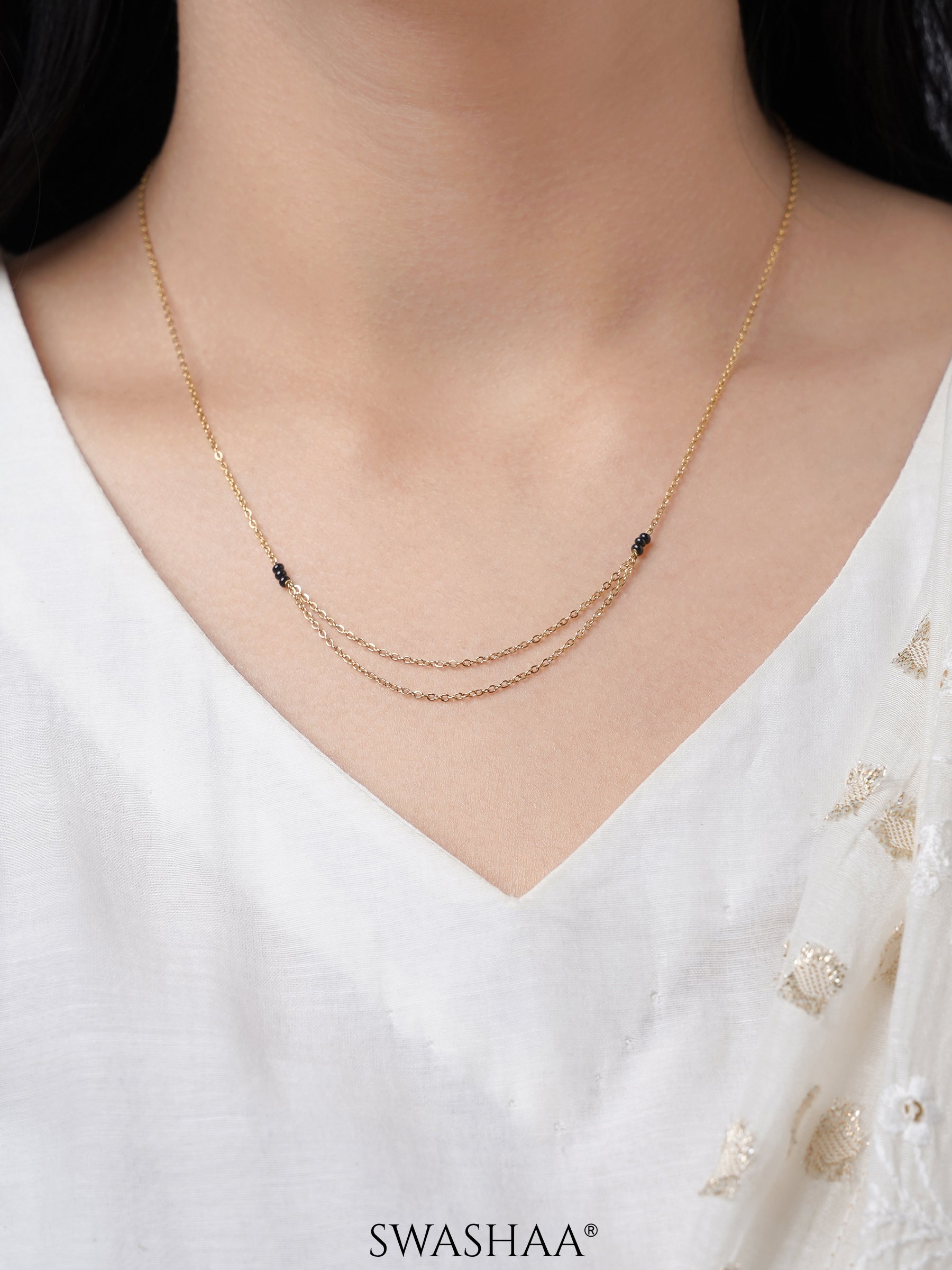 Roop 18K Gold Plated Mangalsutra