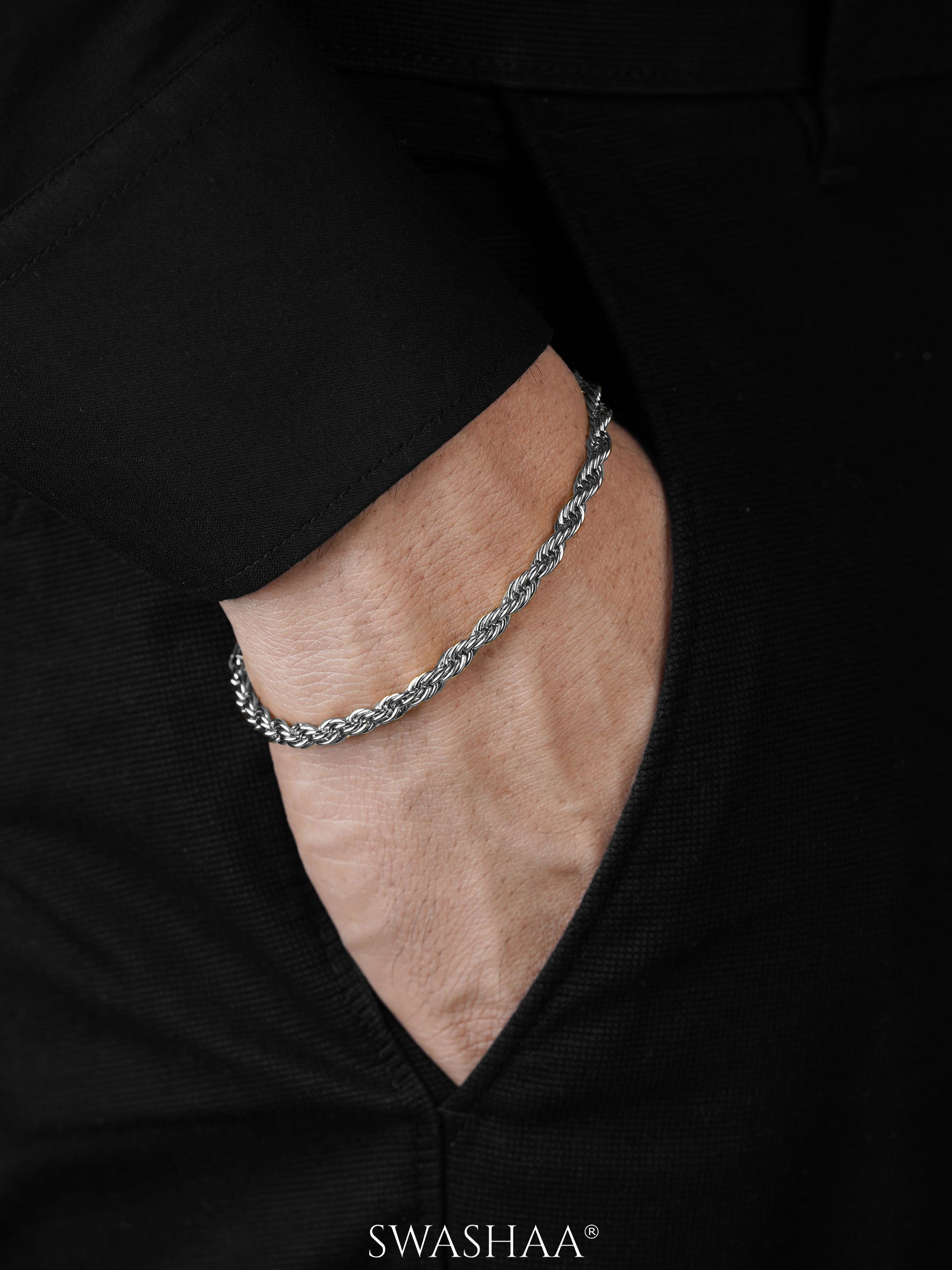 Rope Chain Men's Bracelet