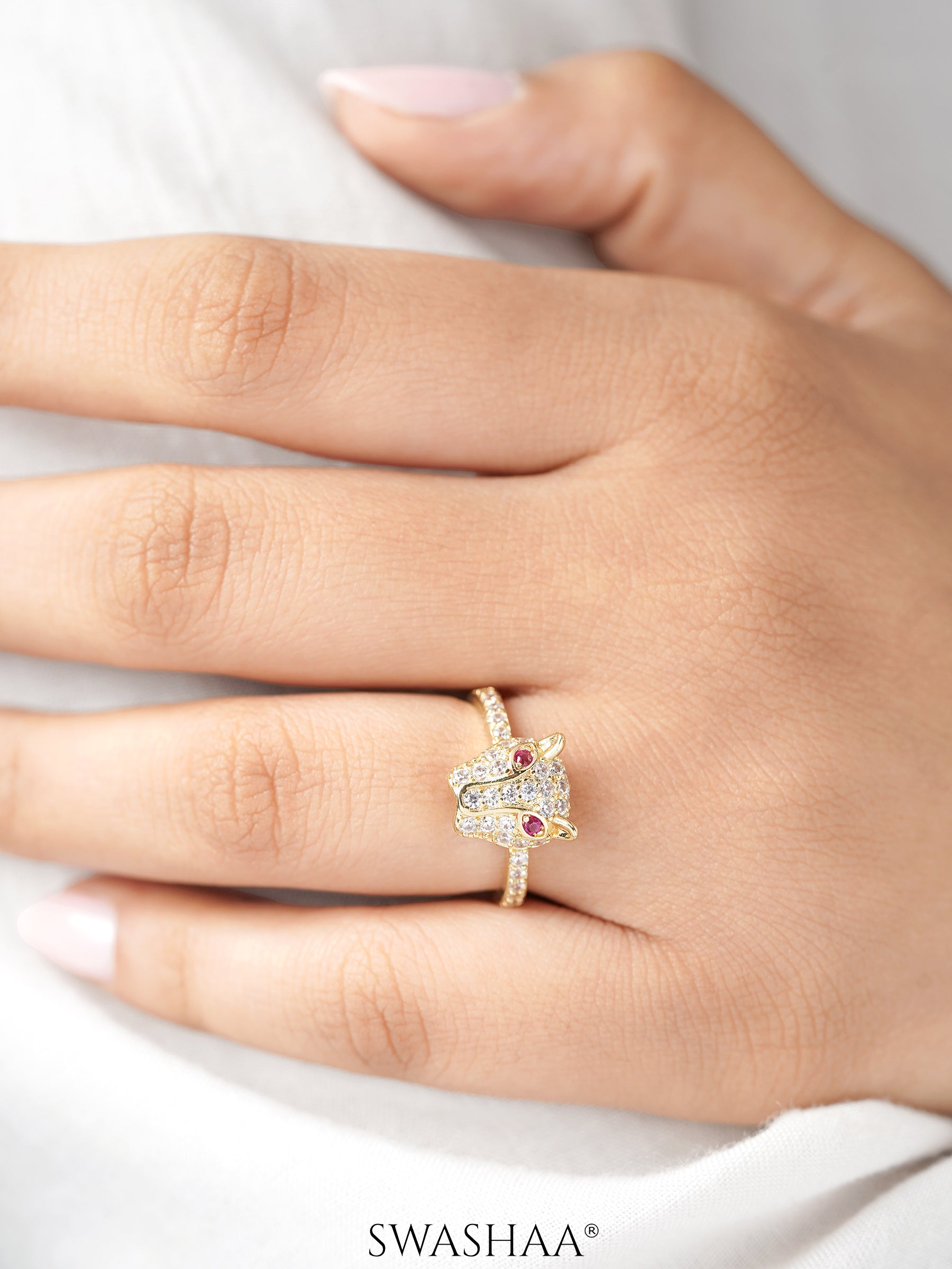 Sabyaa 18K Gold Plated Ring