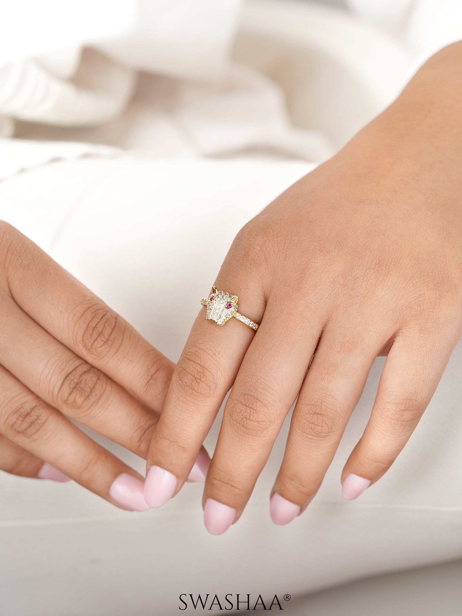 Sabyaa 18K Gold Plated Ring