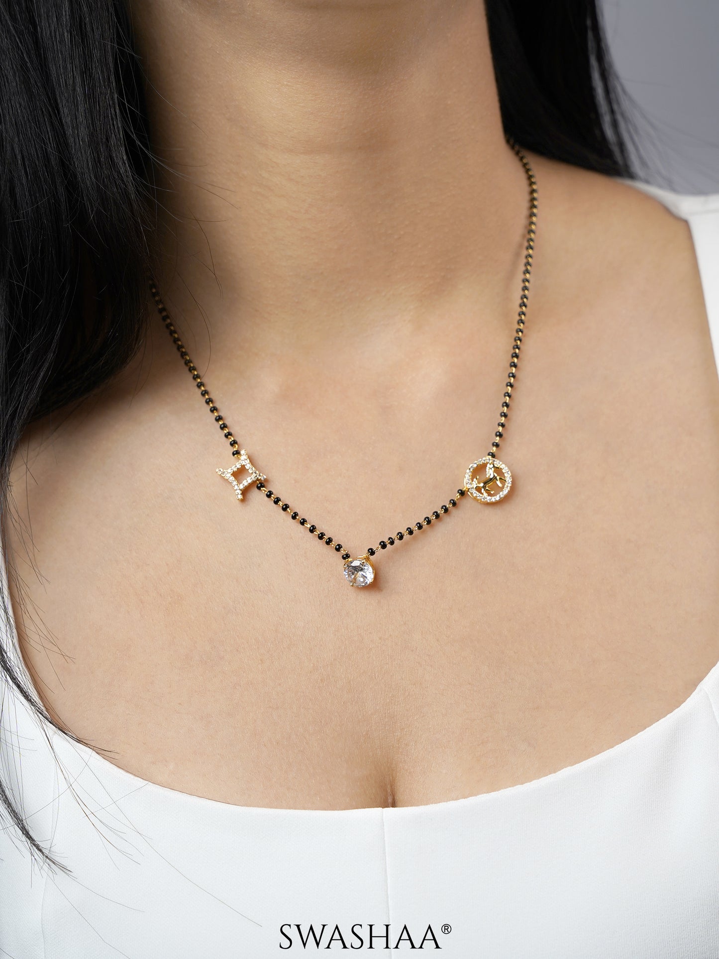 Samaa 18K Gold Plated Mangalsutra