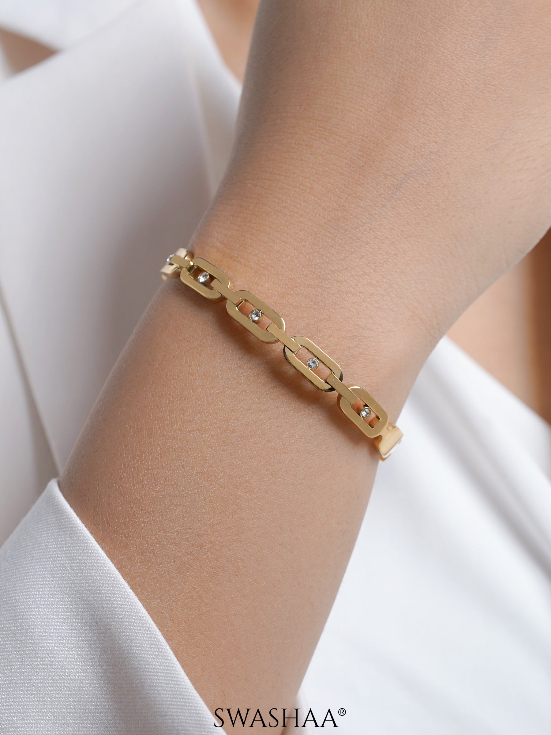 Seraphina Diamond Link Bracelet