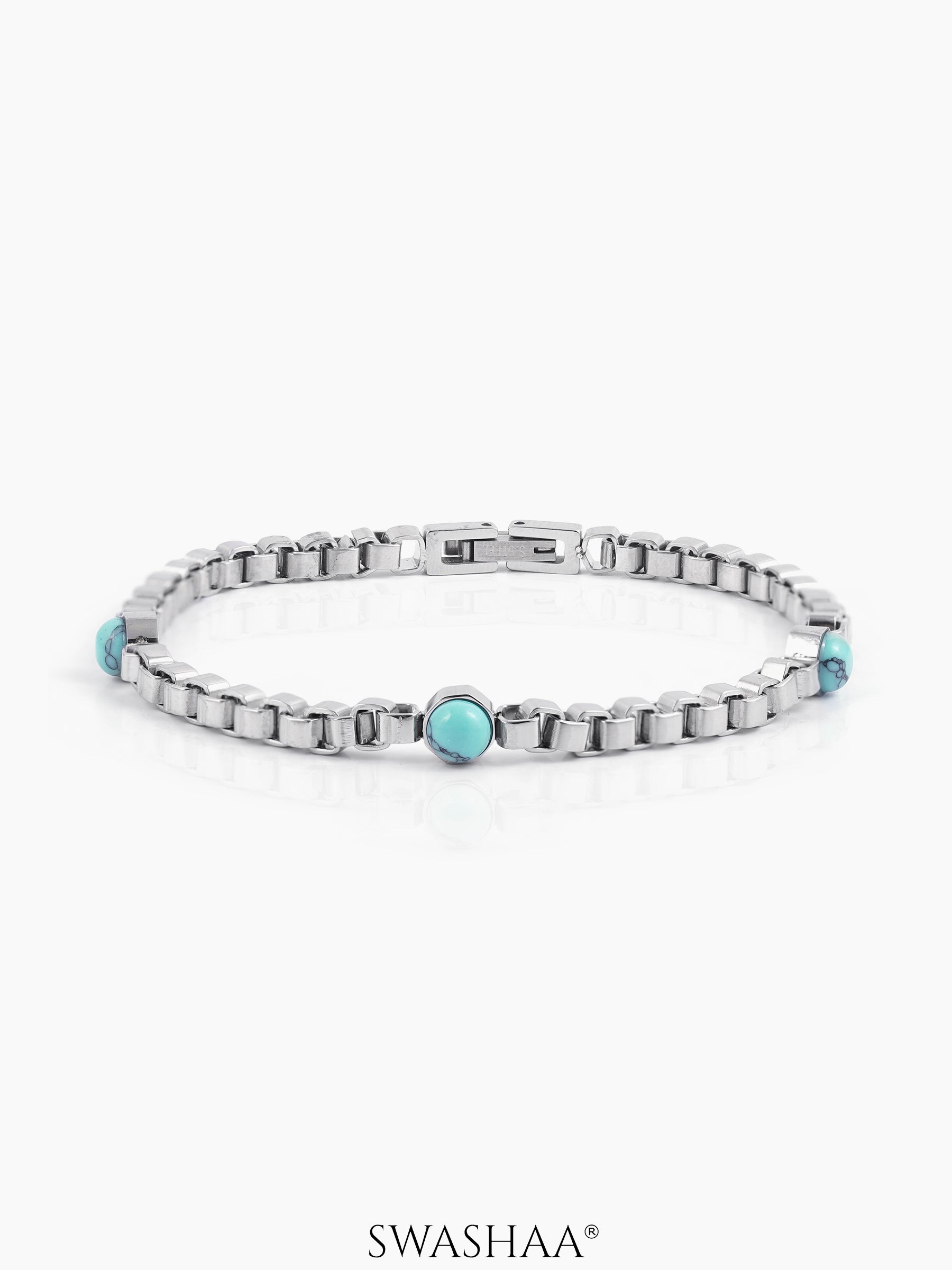 Serene Men's Bracelet Silver
