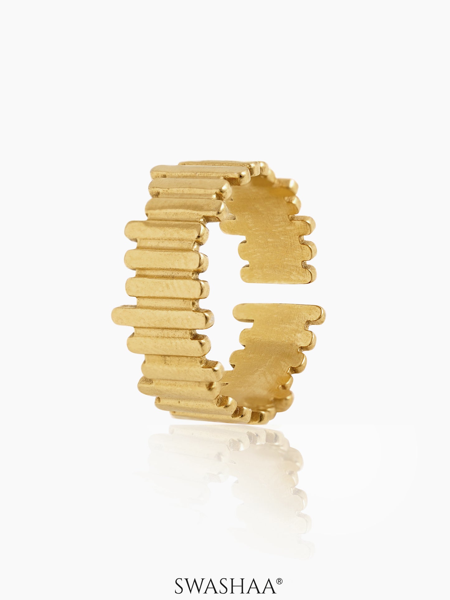 Shaila 18K Gold Plated Ring Gold