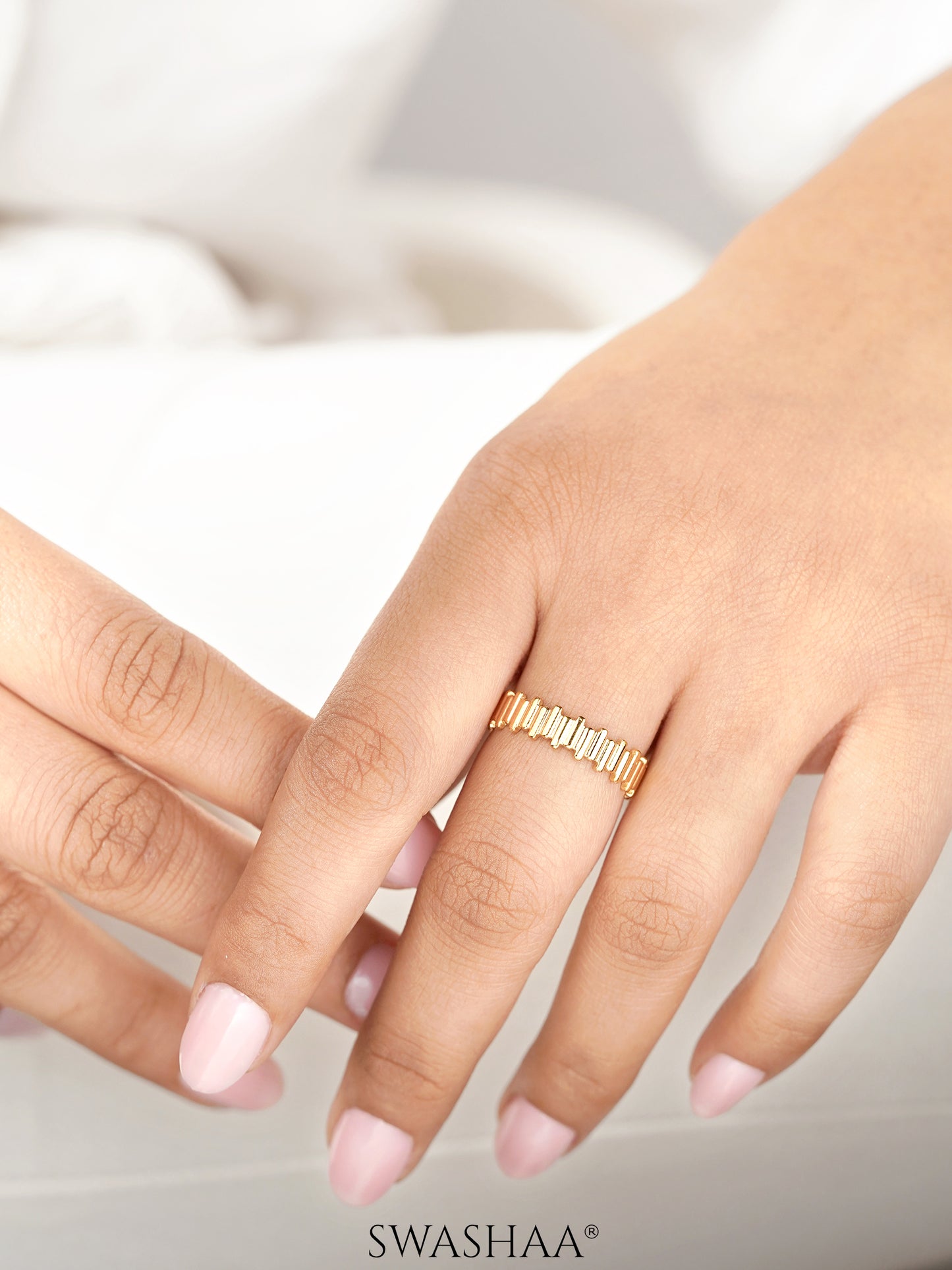 Shaila 18K Gold Plated Ring