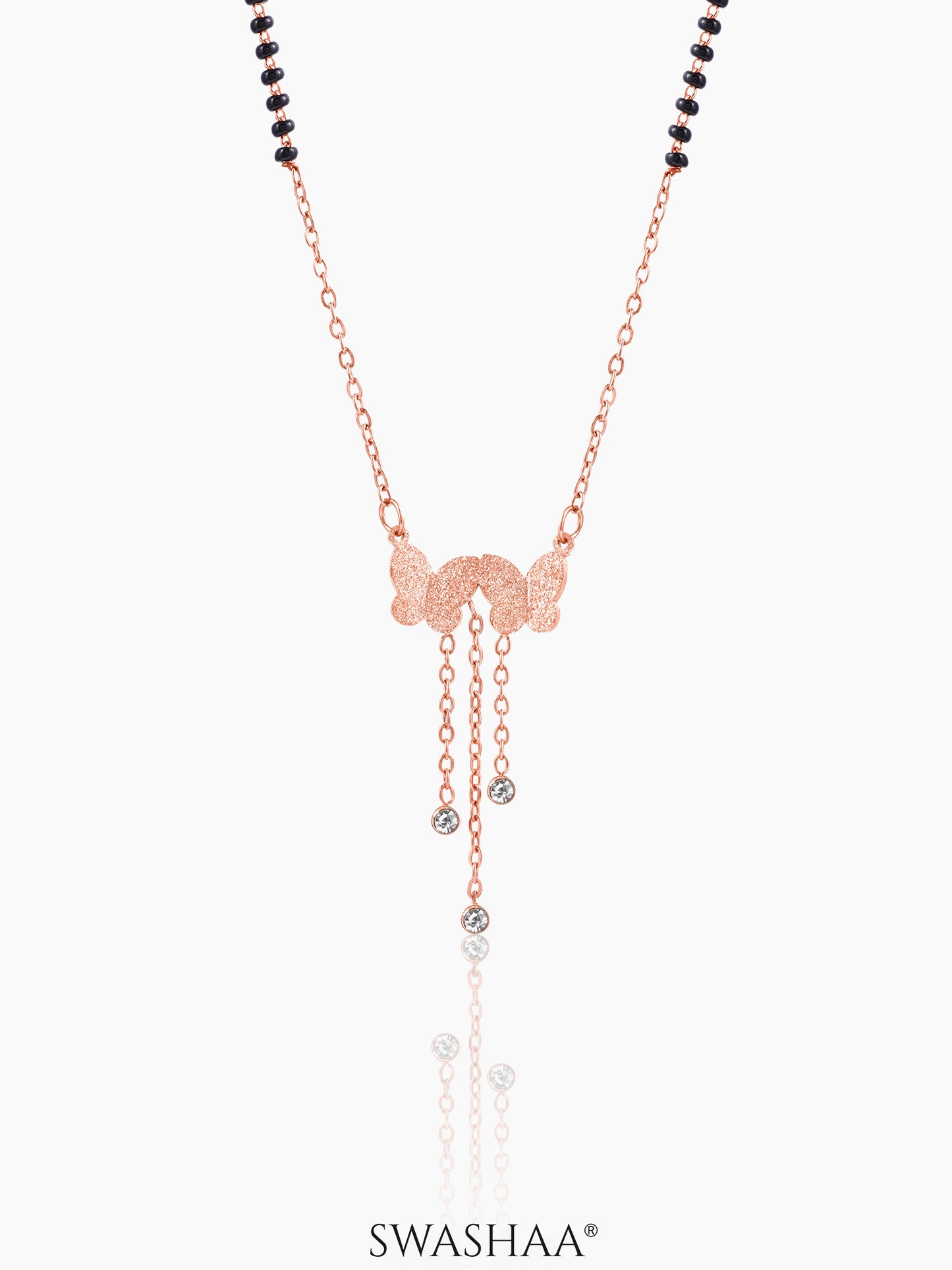 Shreya Rosegold Plated Mangalsutra Rosegold