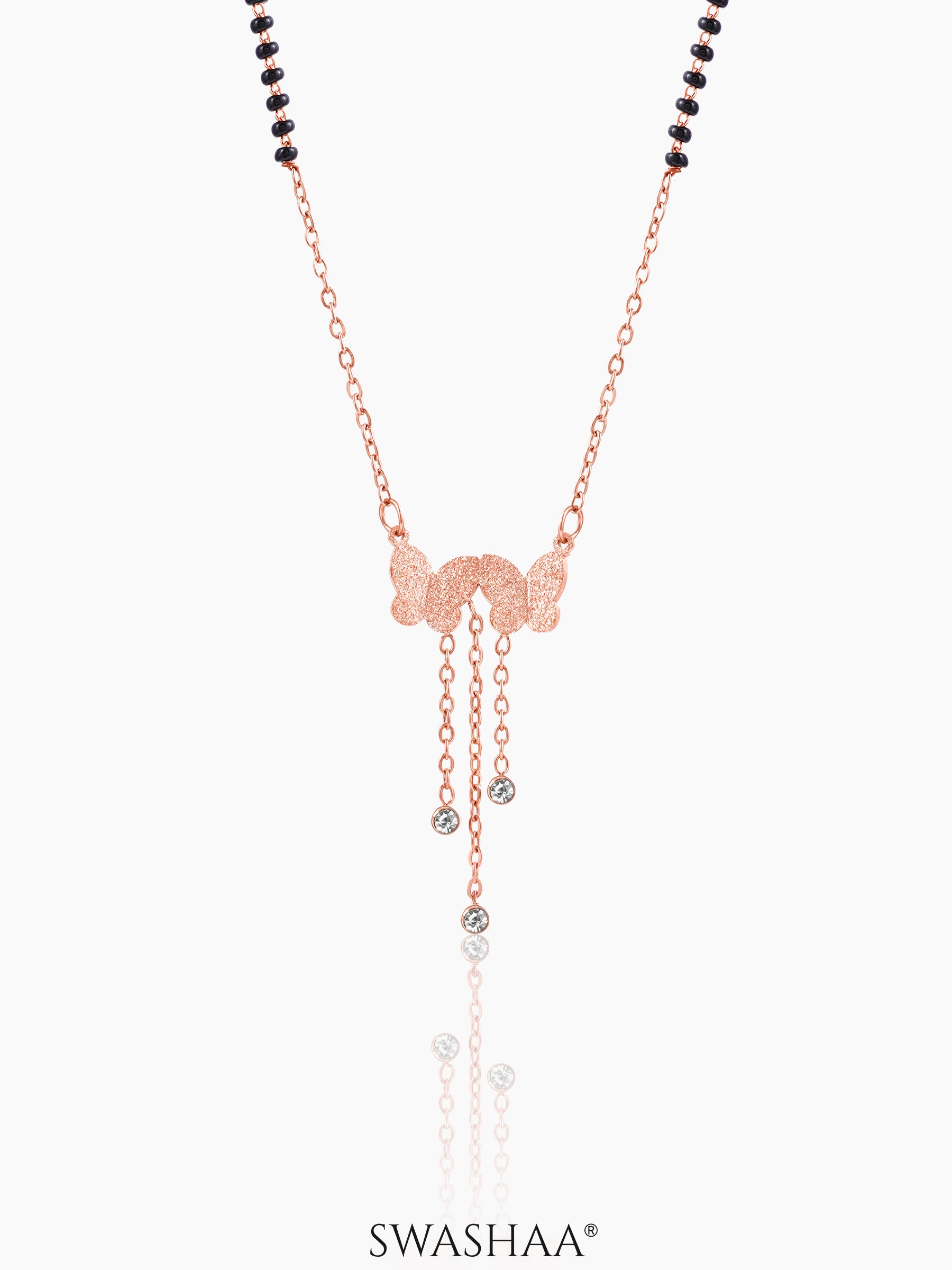 Shreya Rosegold Plated Mangalsutra Rosegold