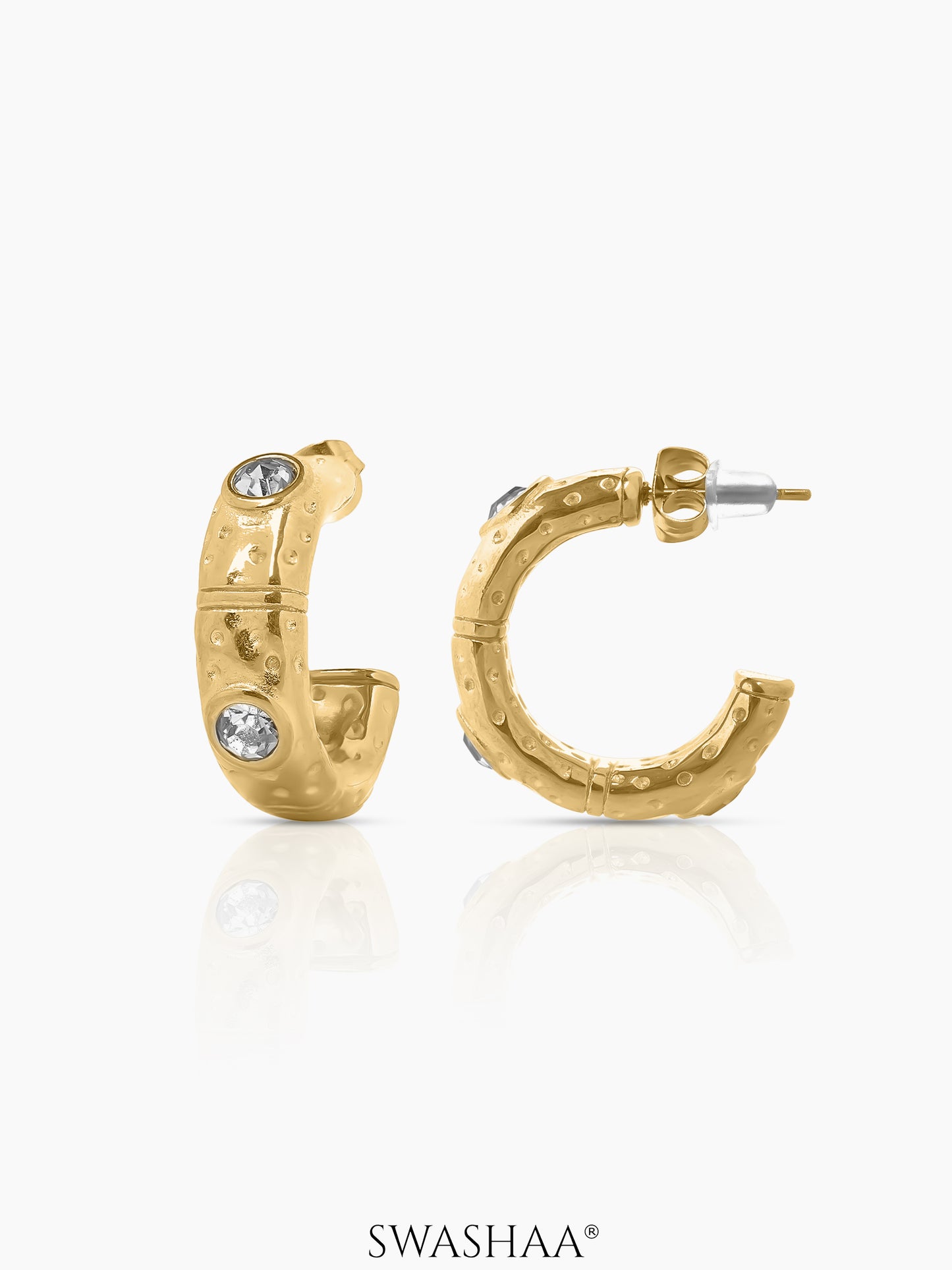 Spark 18K Gold Plated Earrings Gold