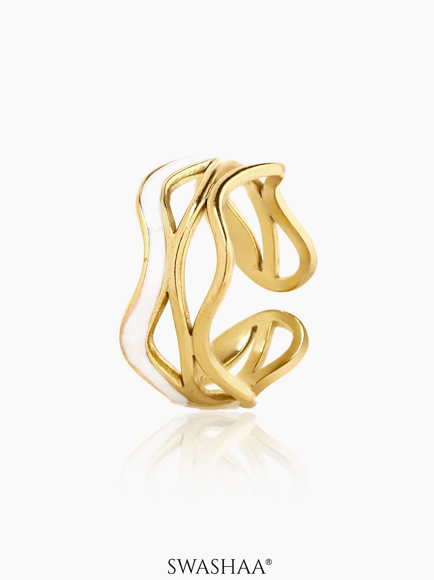 Tariya 18K Gold Plated Ring Gold
