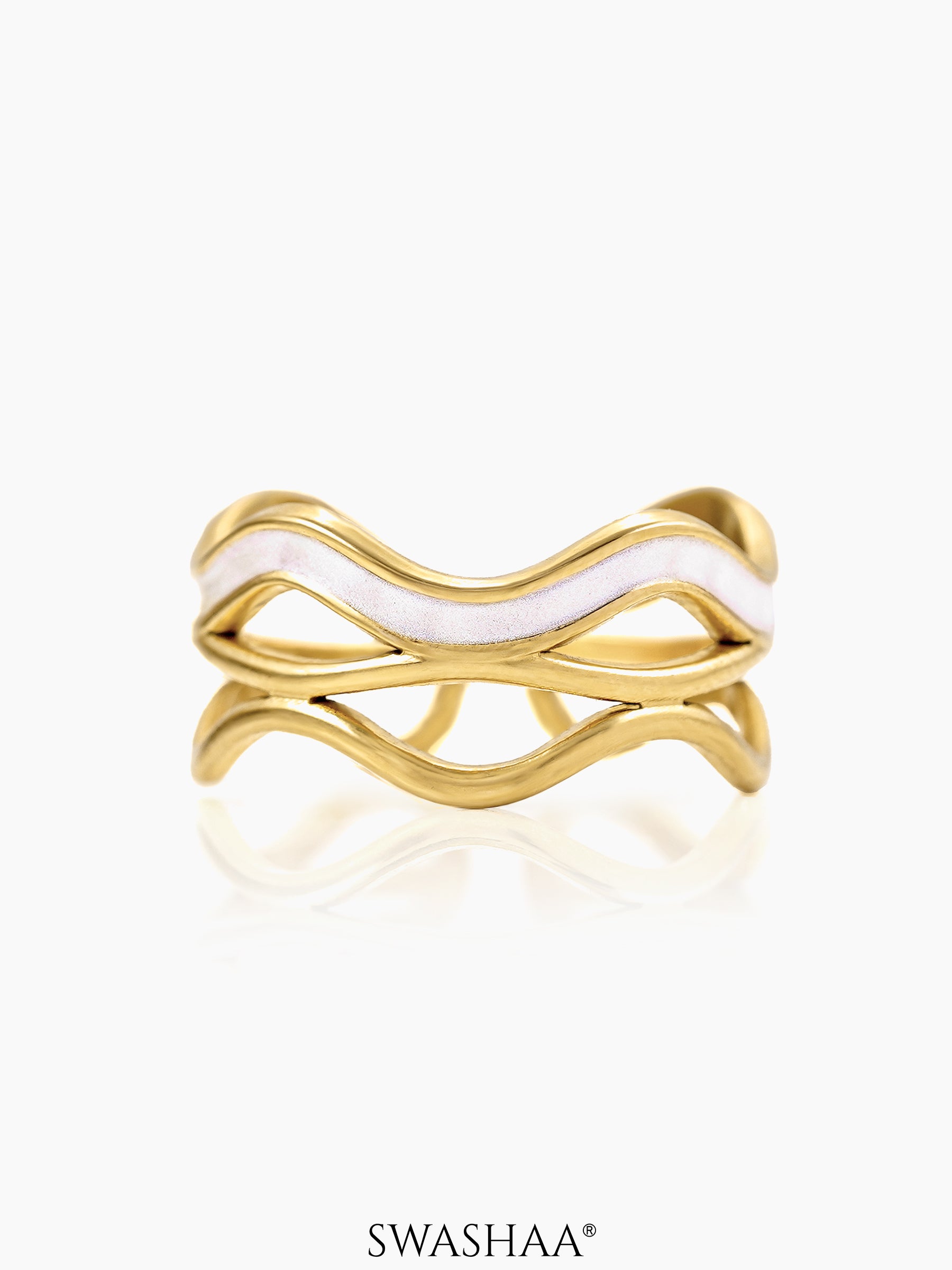 Tariya 18K Gold Plated Ring