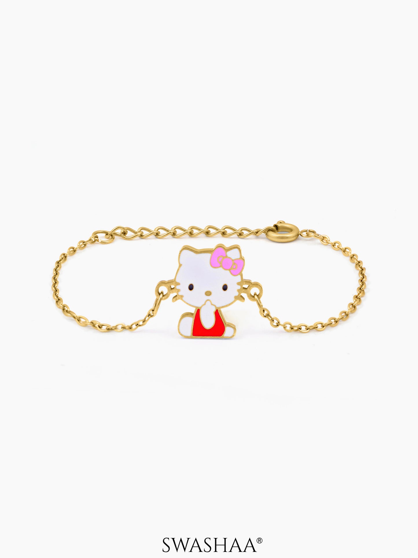 Tino Kitty 18K Gold Plated Kid's Bracelet