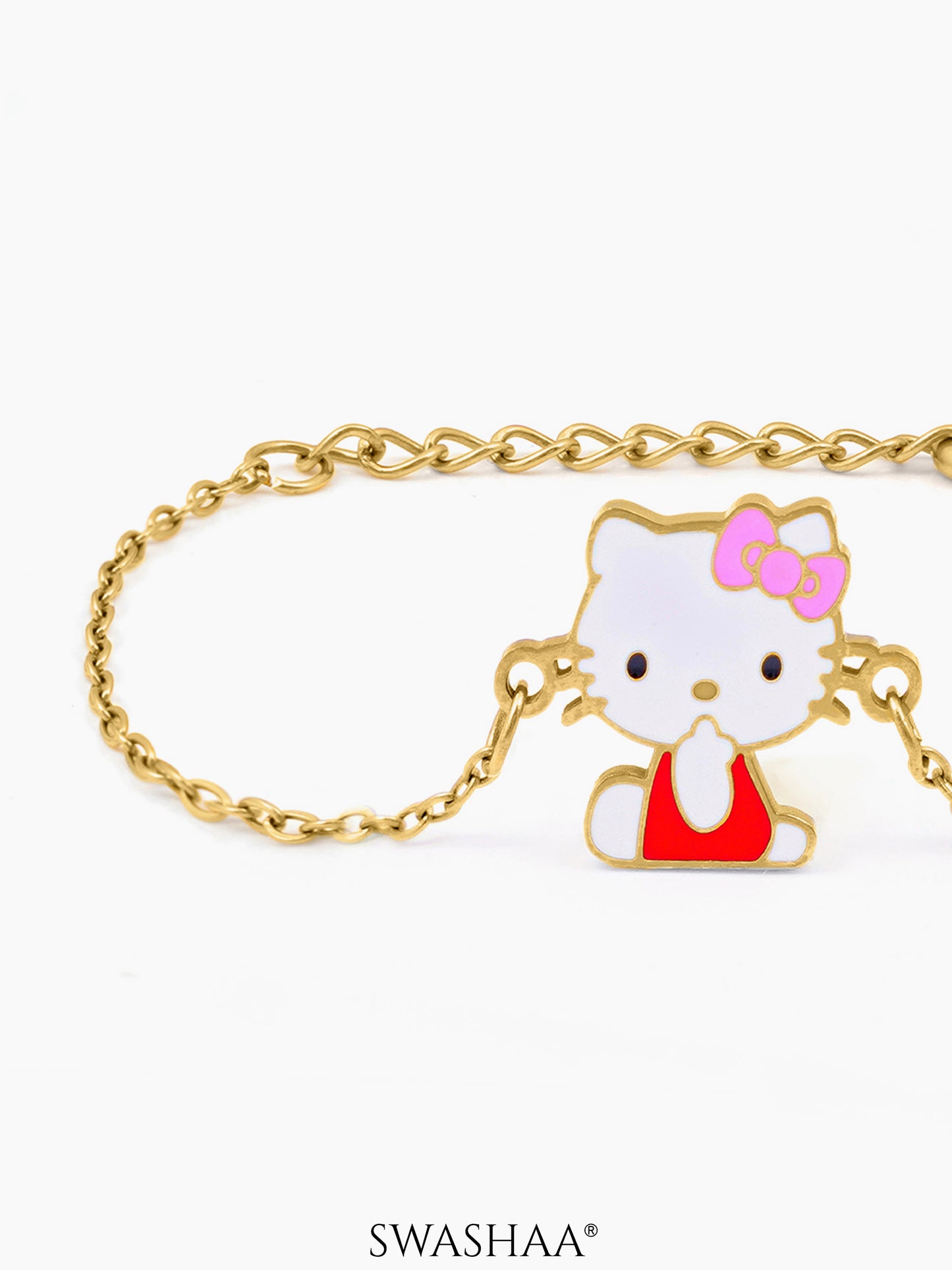 Tino Kitty 18K Gold Plated Kid's Bracelet