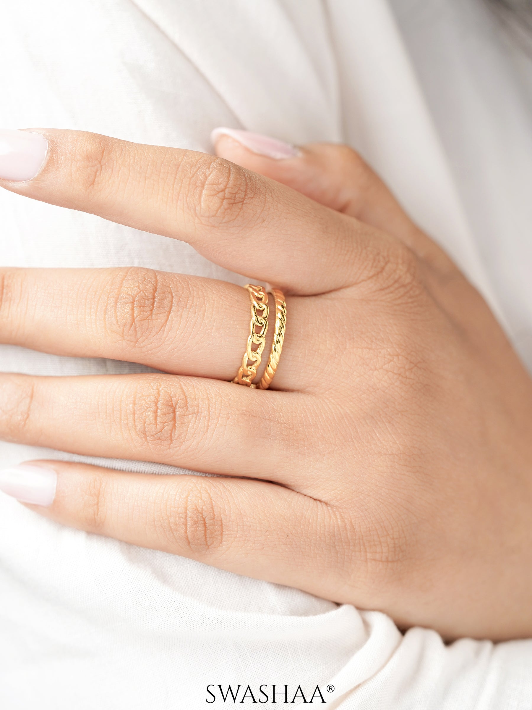 Tonia 18K Gold Plated Ring